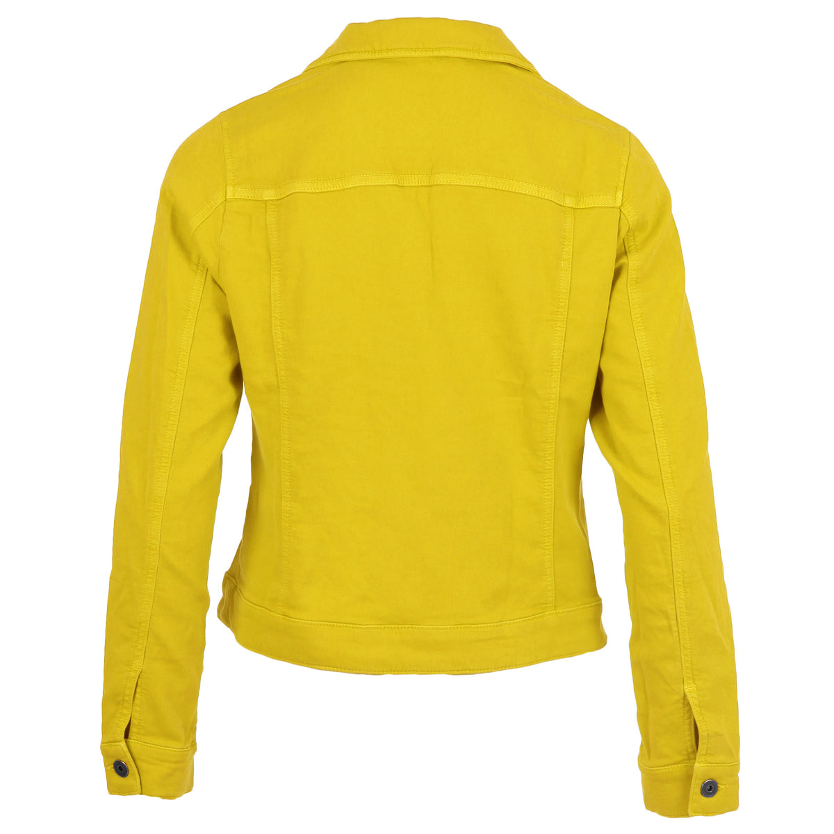 Enjoy Damen Sweat Jacke Jeansjacke gelb