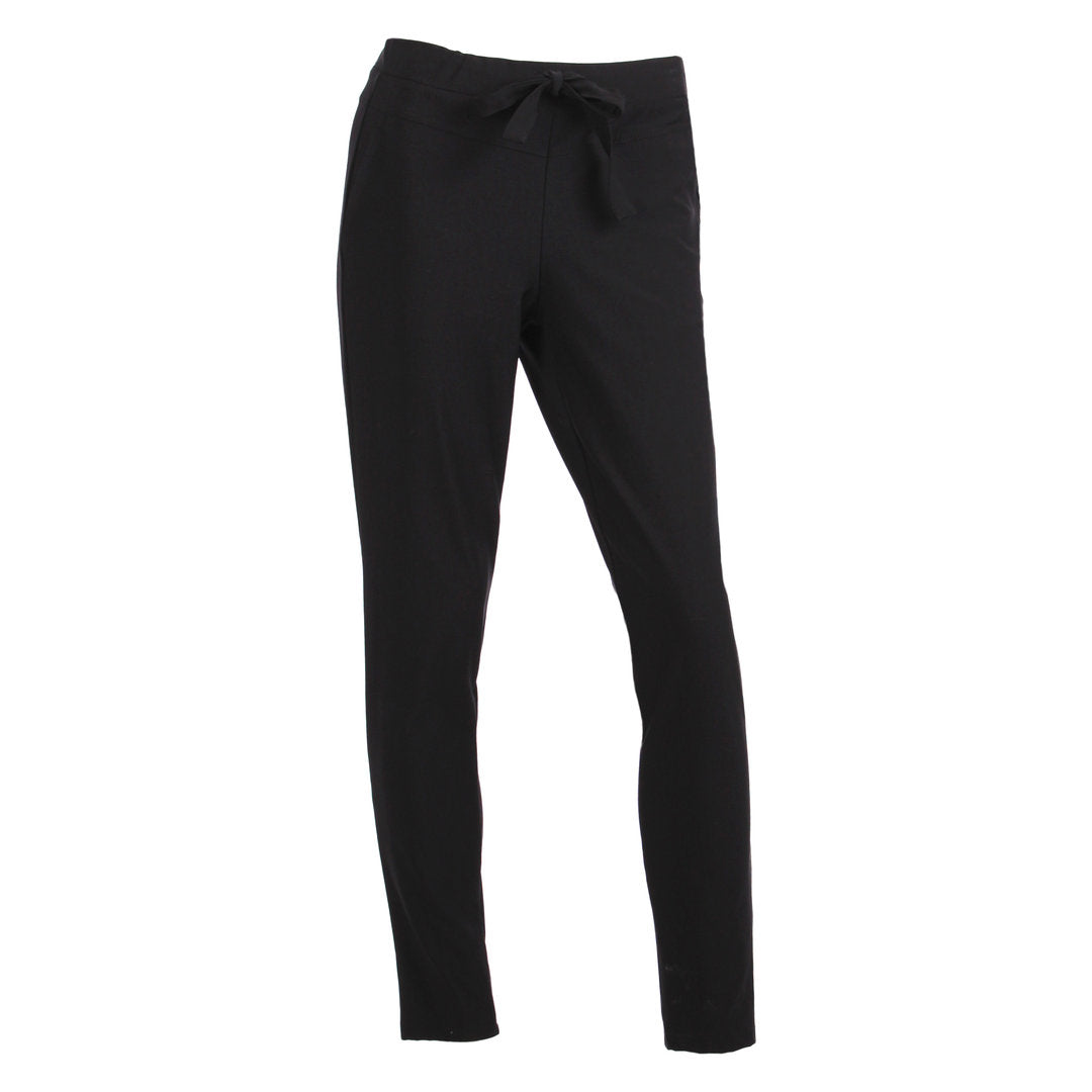 Enjoy Damen Travel Stetch Schlupfhose mit elastischem Bund, schwarz