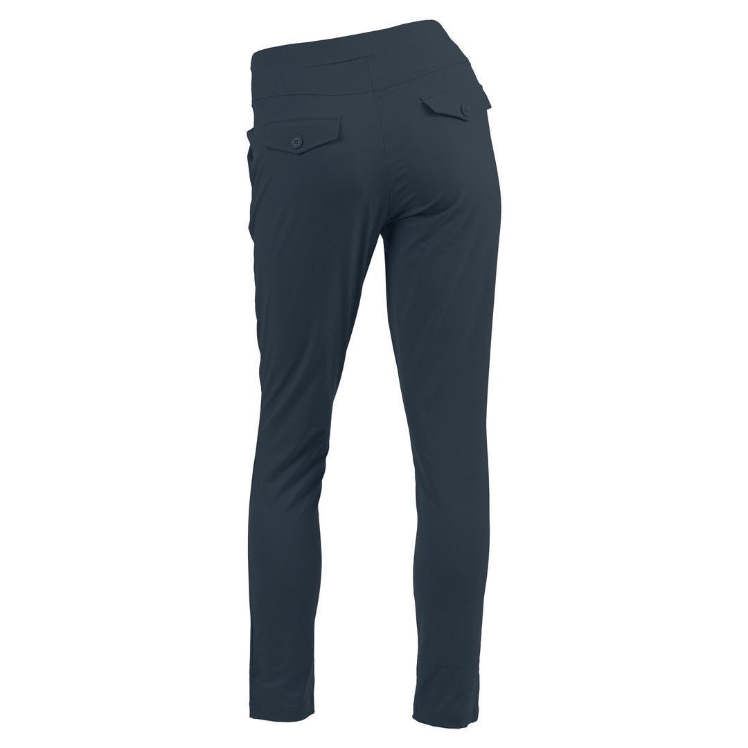 Enjoy Damen Travel Stetch Schlupfhose mit elastischem Bund, marine - weitere Ansicht