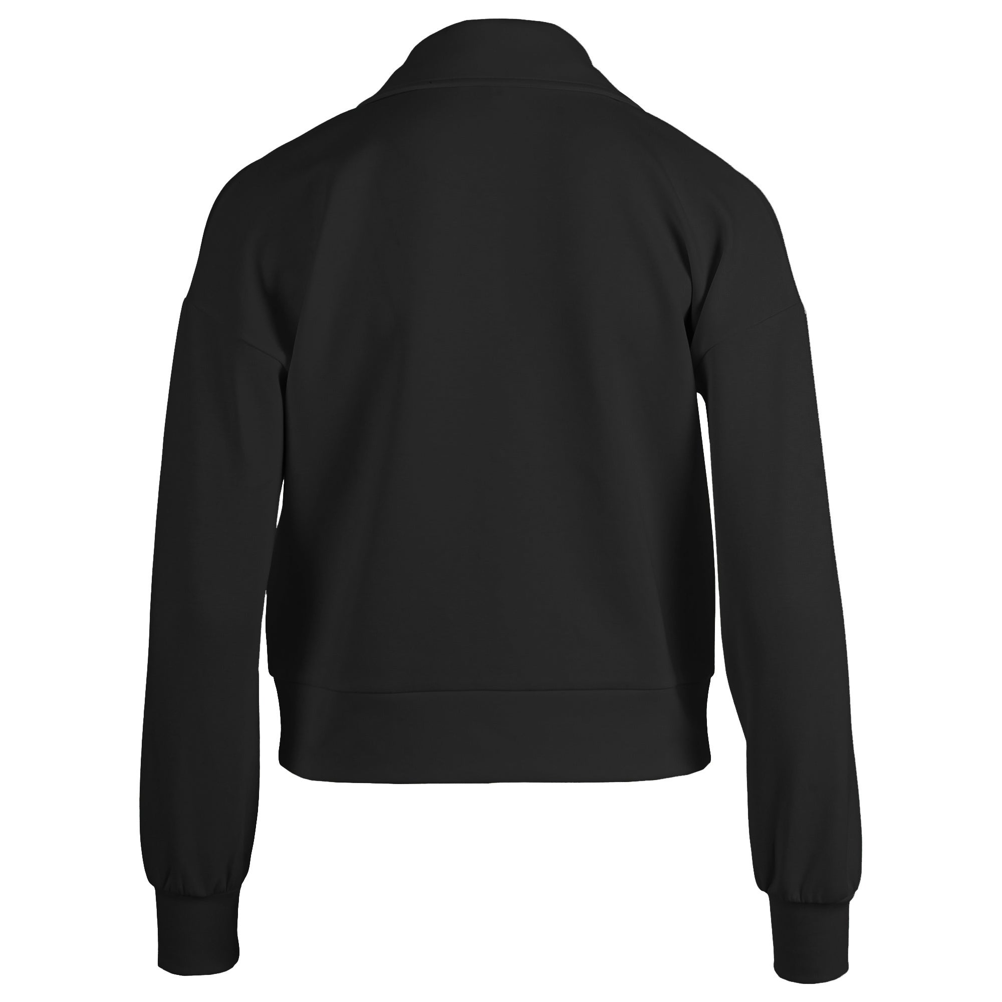 Kurze Sweat Jacke mit Druckknöpfen – in 3 Farben Enjoy