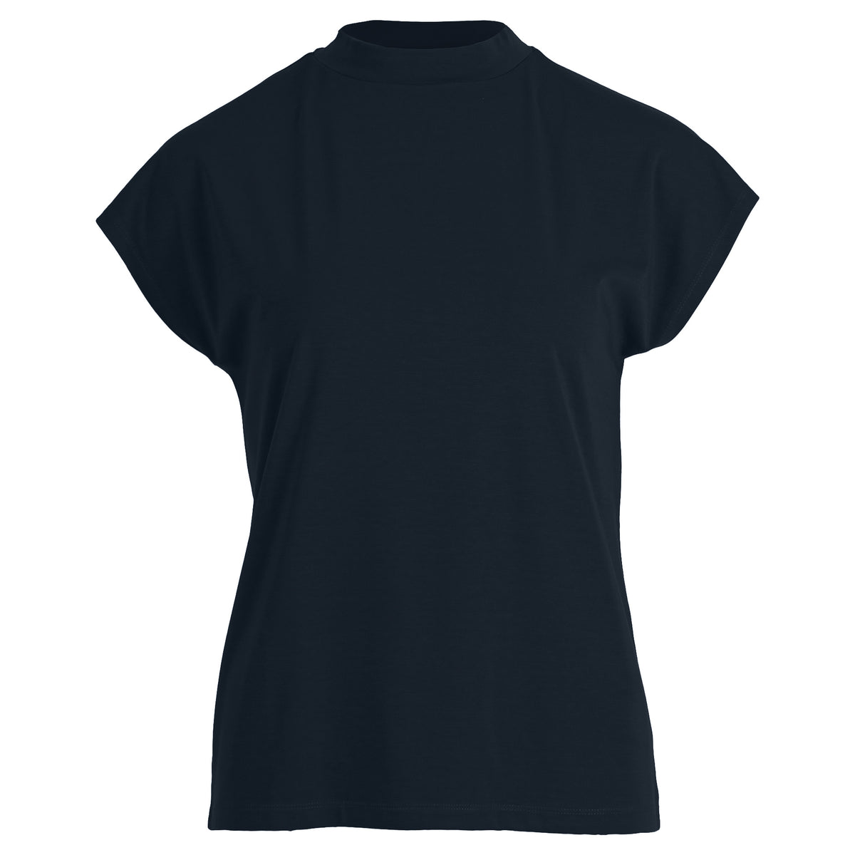 Enjoy womenswear Top Basic kleiner Stehkragen