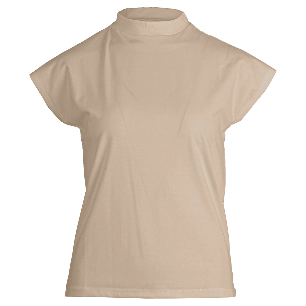 Enjoy womenswear Top Basic kleiner Stehkragen