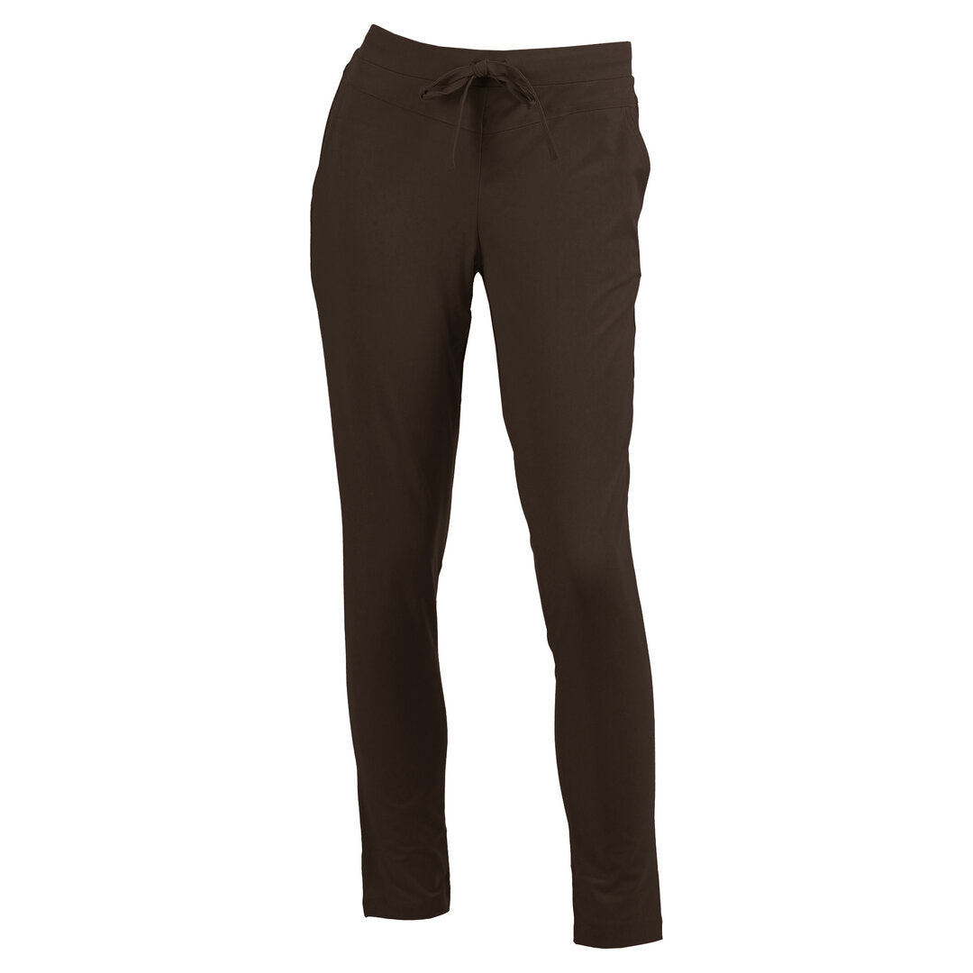 Enjoy Damen Travel Stetch Schlupfhose mit elastischem Bund, braun