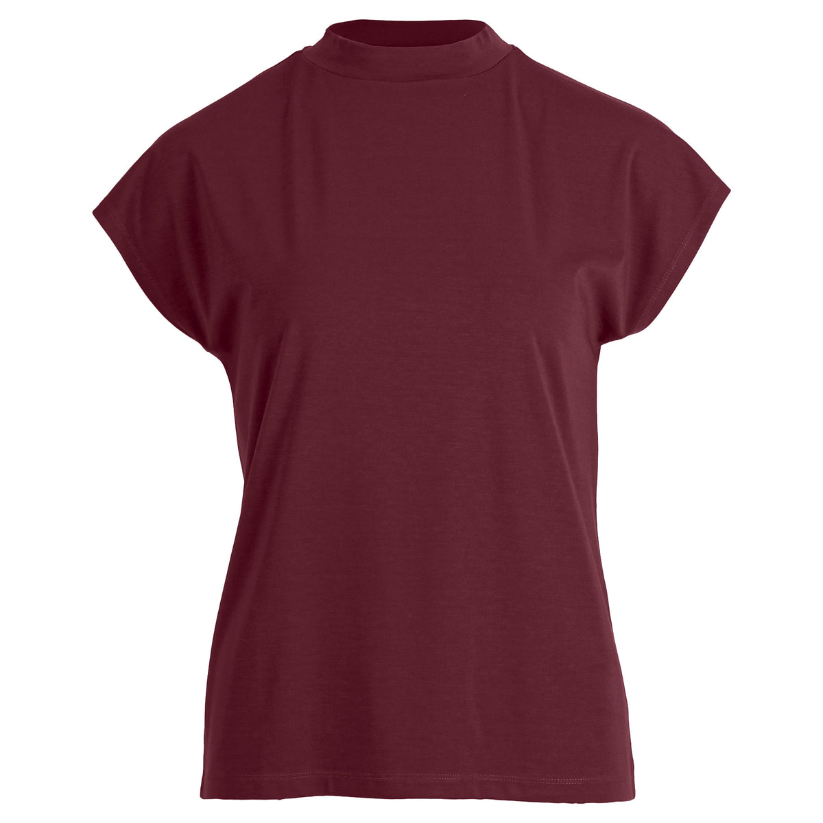 Enjoy womenswear Top Basic kleiner Stehkragen
