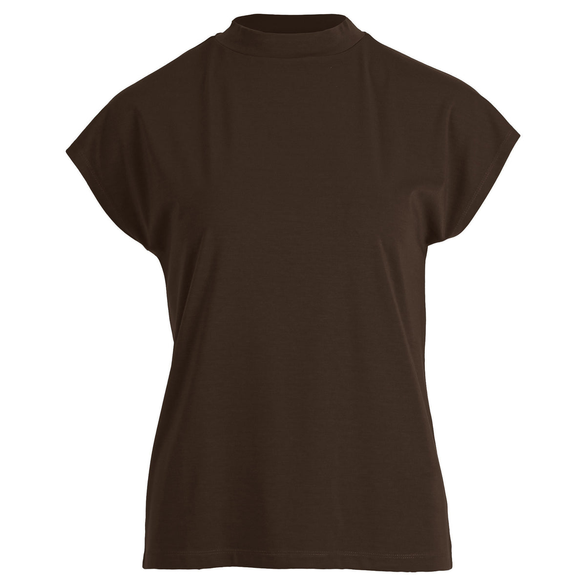Enjoy womenswear Top Basic kleiner Stehkragen