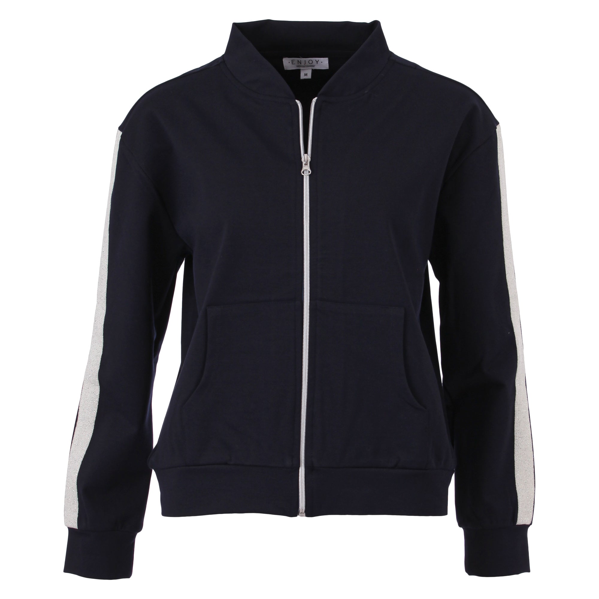 Enjoy Womenswear Sweat Bomberjacke für Damen – Casual Style