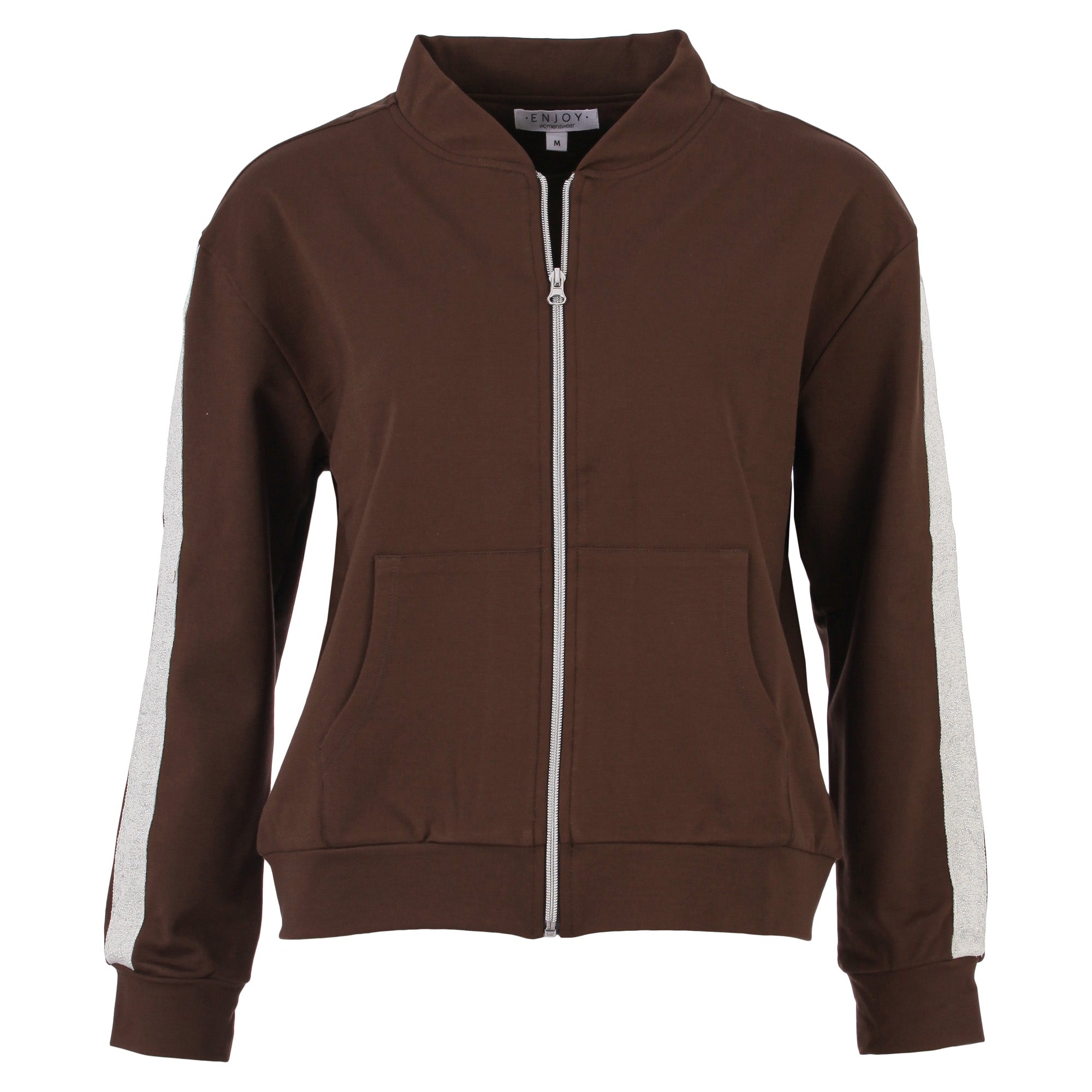 Enjoy Womenswear Sweat Bomberjacke für Damen – Casual Style