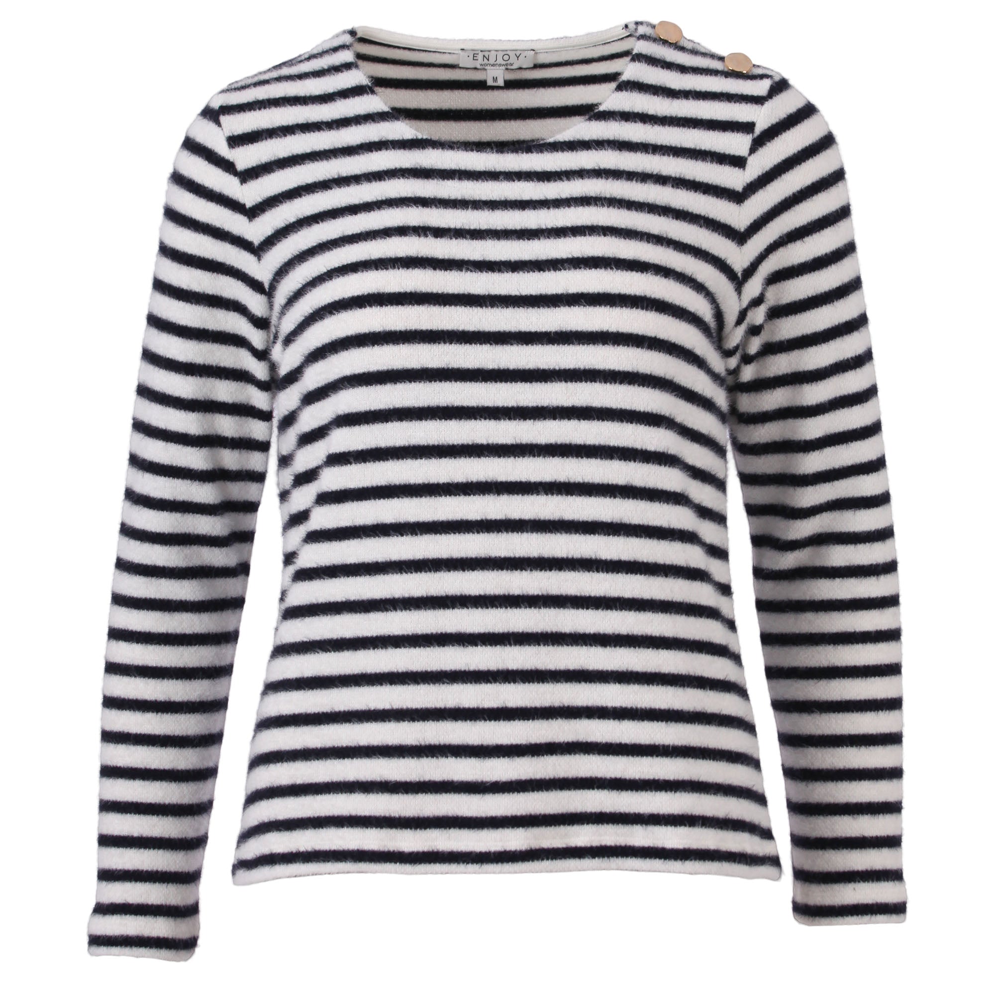 Sommer Pullover aus Feinstrick – leicht, atmungsaktiv, elastisch, Enjoy womenswear