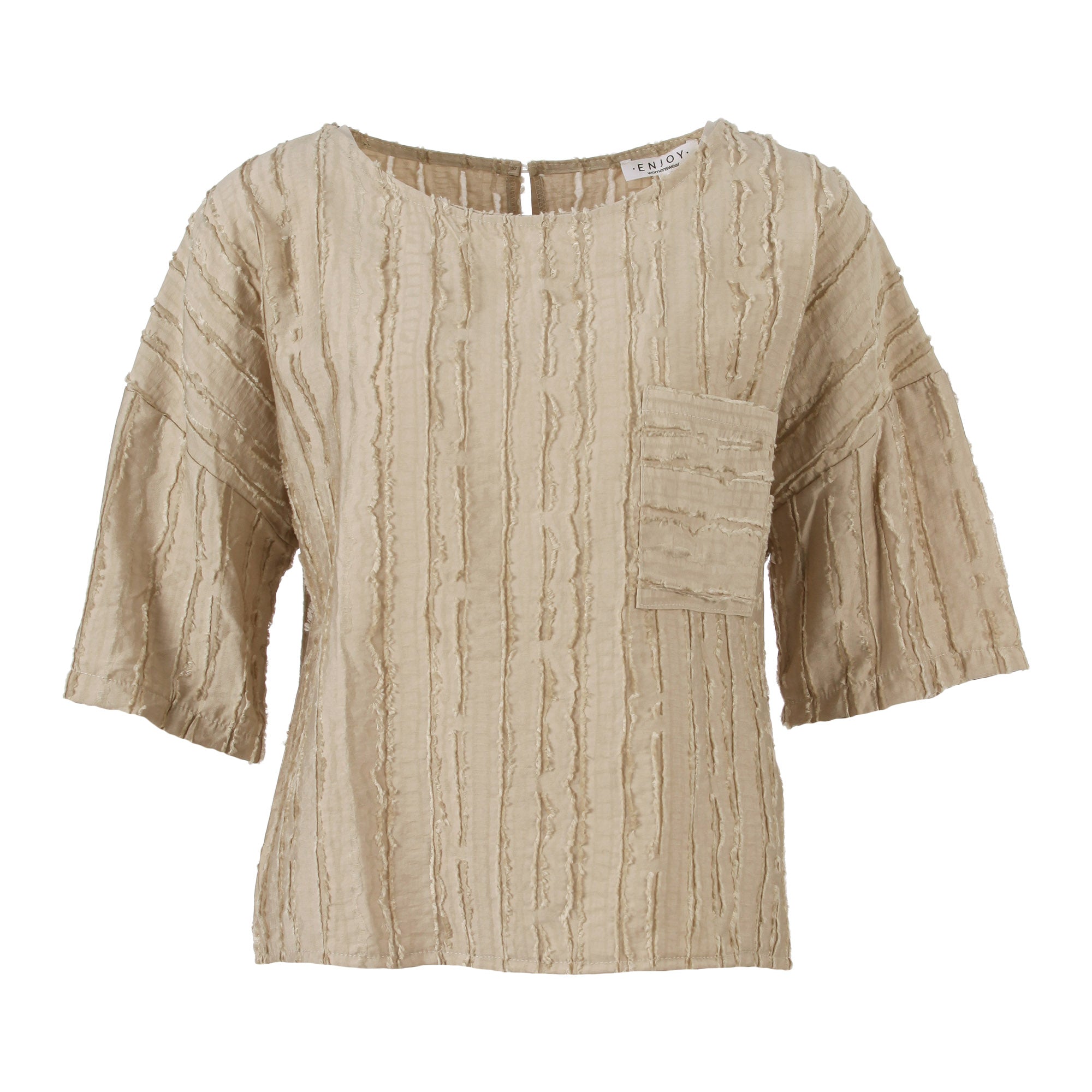 Bluse von Enjoy womenswear – Fließende Eleganz mit angenehmem Tragekomfort