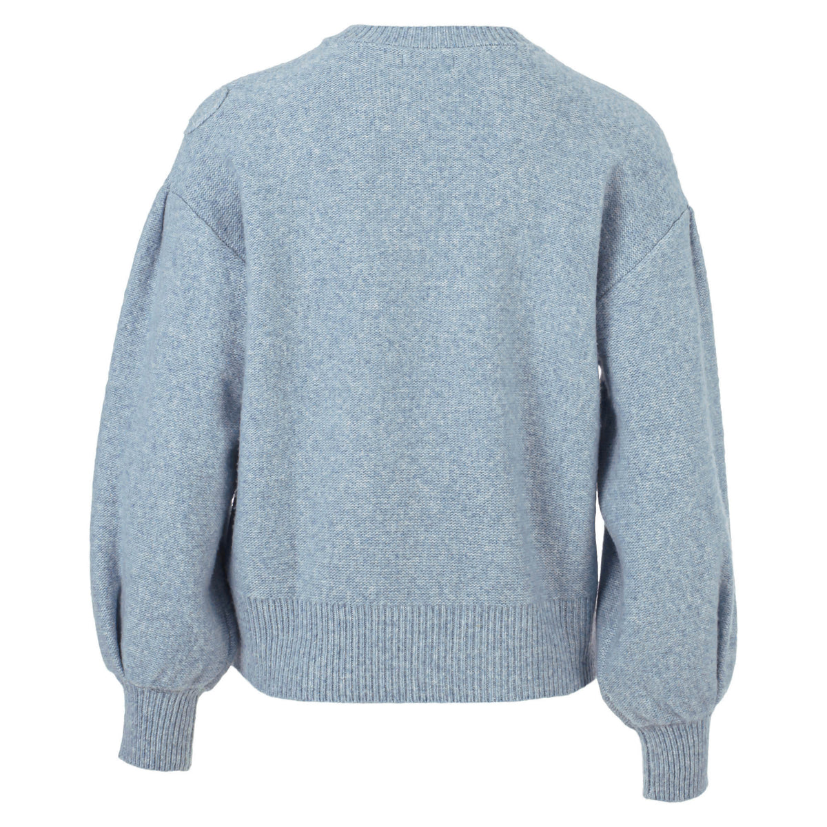 Enjoy womenswear Rundhals Pullover mit Blumen-Bordüre