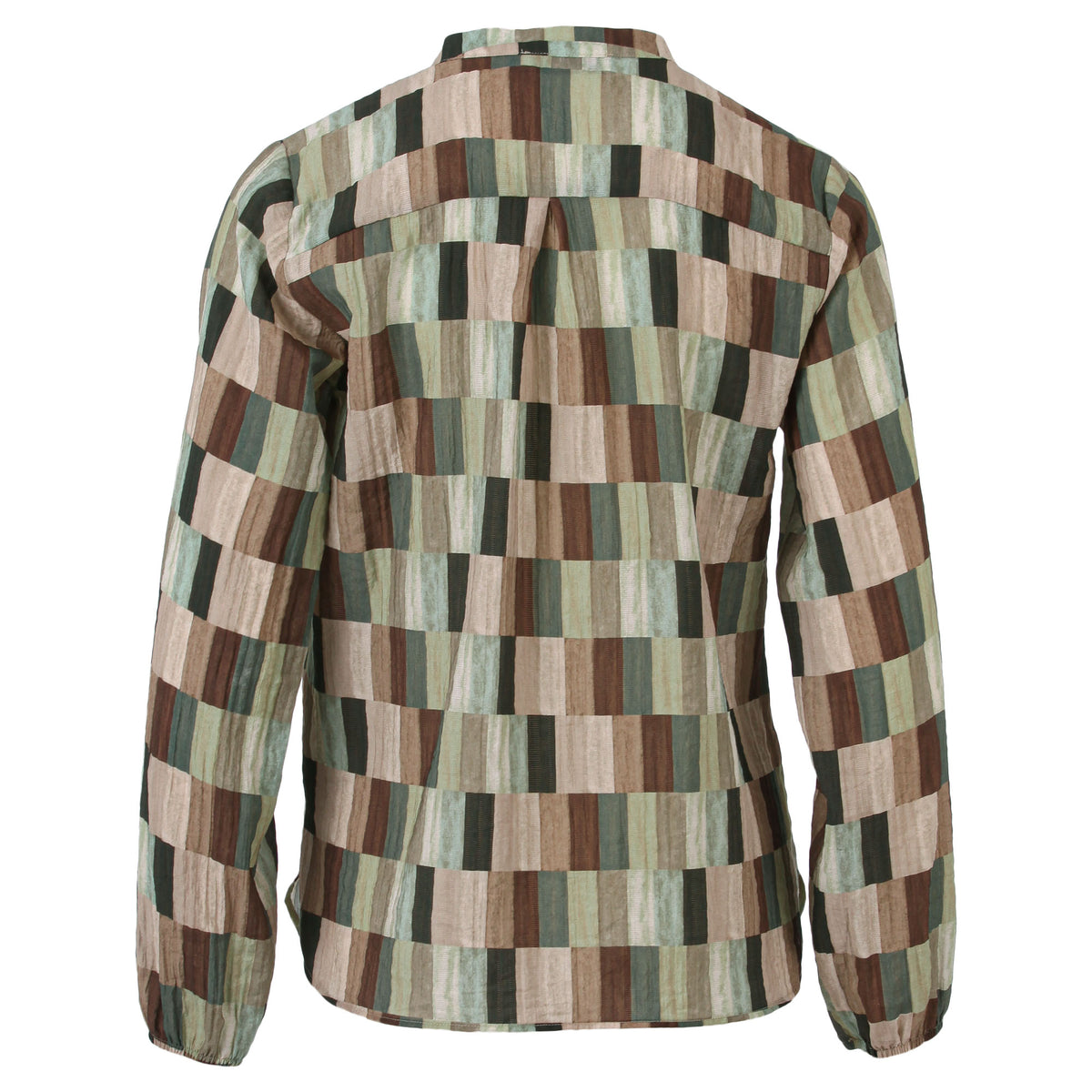 Enjoy womenswear Blockprint Bluse – ausdrucksstarker Print trifft auf angenehmen Tragekomfort