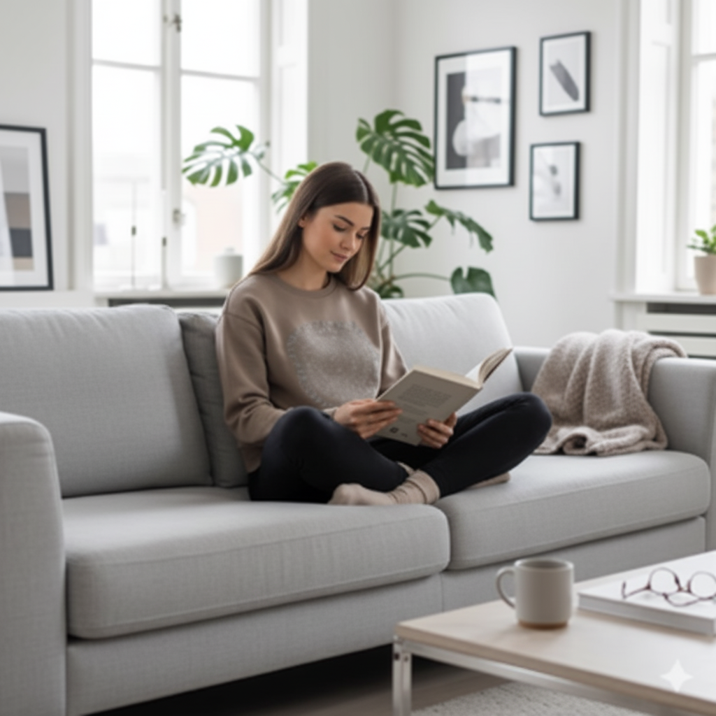 Enjoy Sweatshirt – Detail Panta Loni