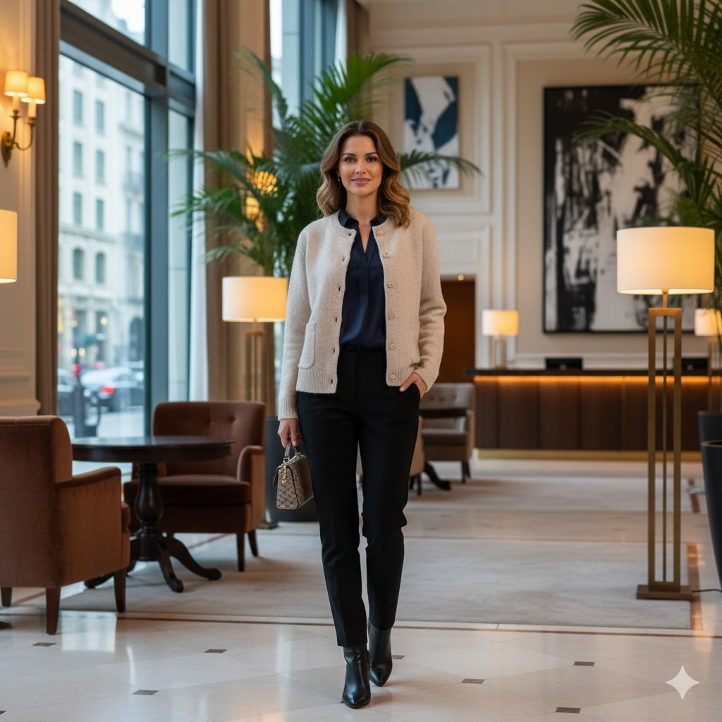 Enjoy womenswear Stick Cardigan