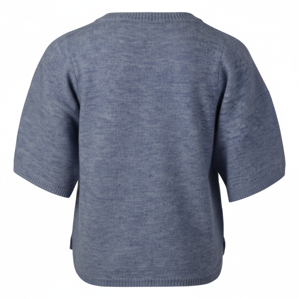 Enjoy Pullover Rundhals 3/4 Arm – Detailansicht Panta Loni