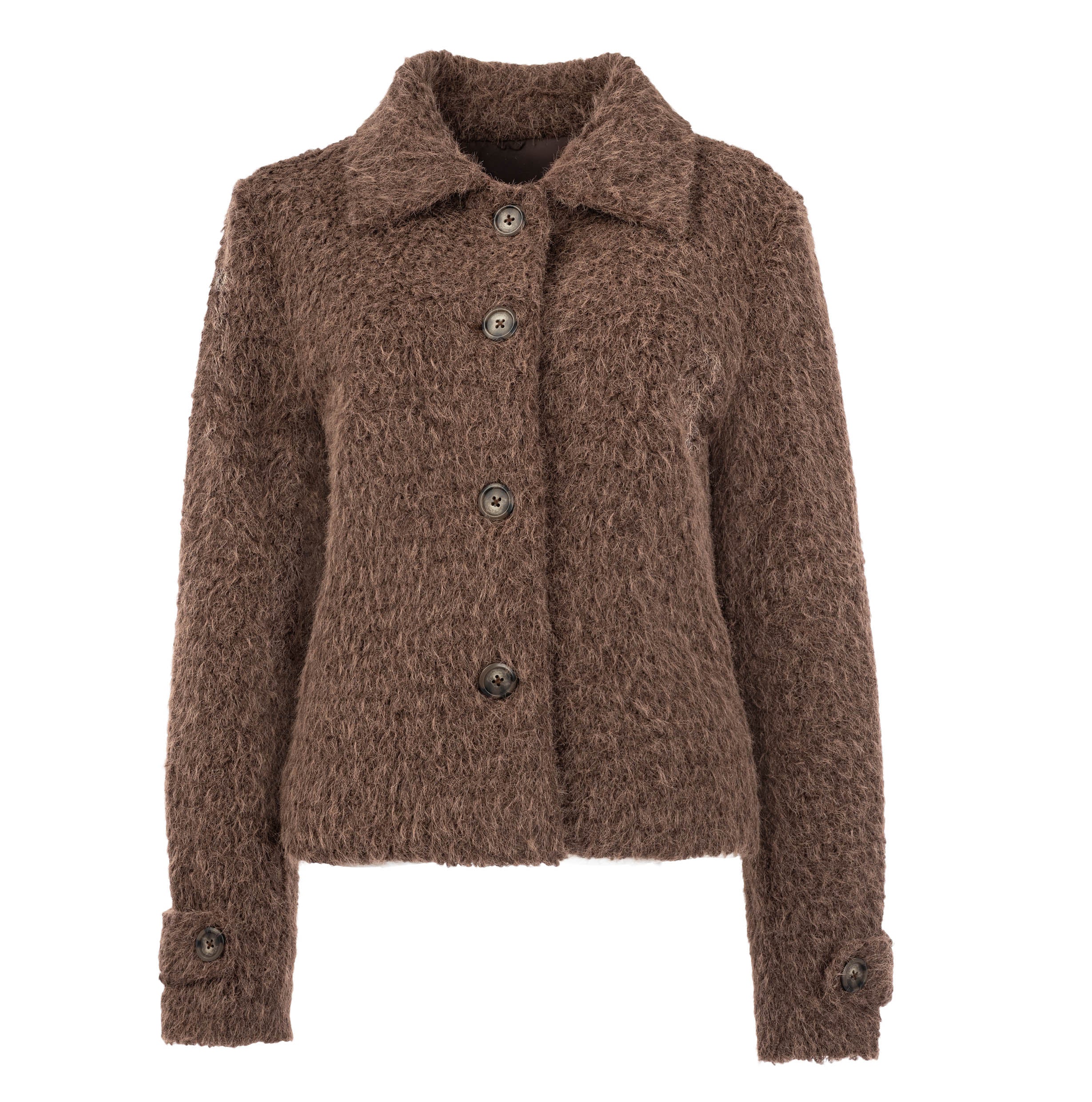 NED Dutch Fashion Damenjacke SANDE – elegante unifarbene Jacke