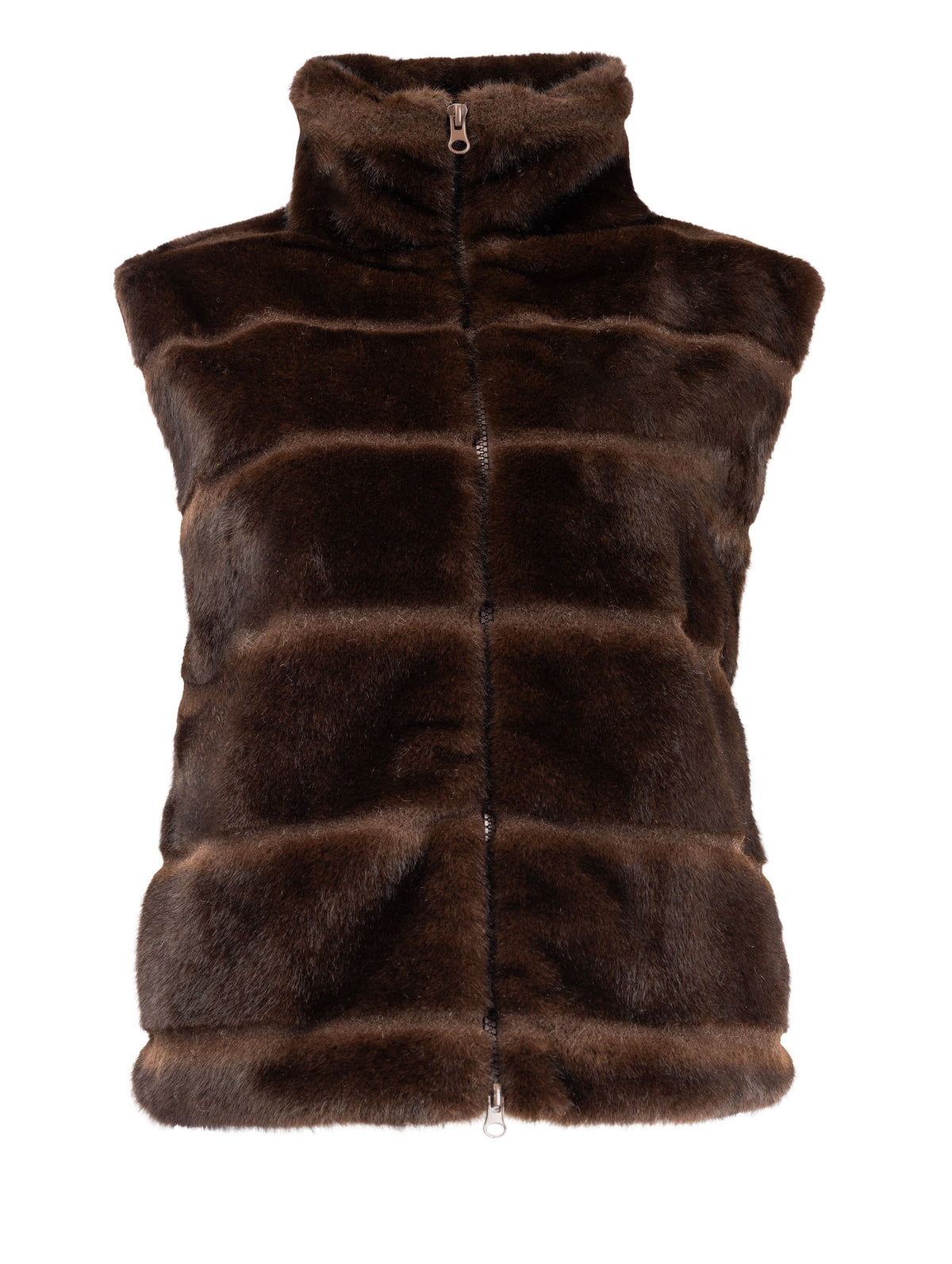 NED Dutch Fashion Design Kunstfellweste Damen Weste Moor Lines