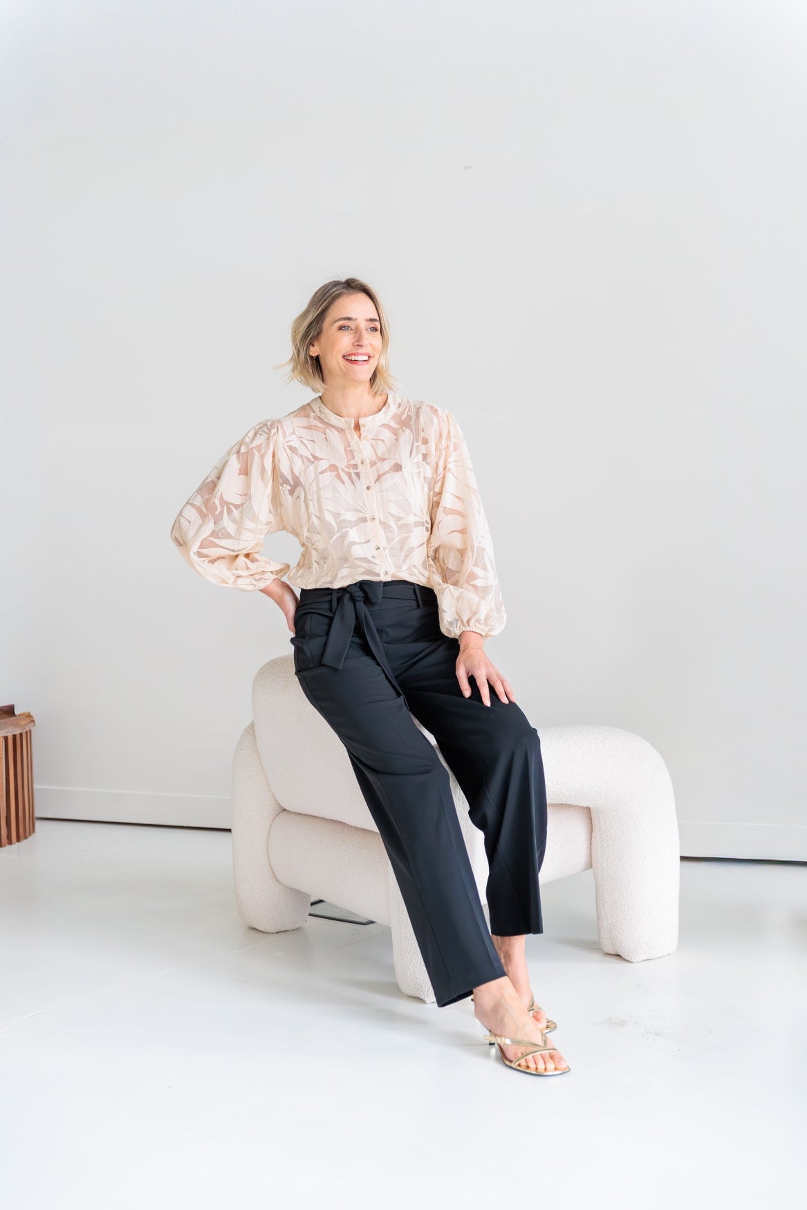 Marlene-Hose „Casper Crepe“ von NED – Dutch Fashion Design mit eleganter Silhouette