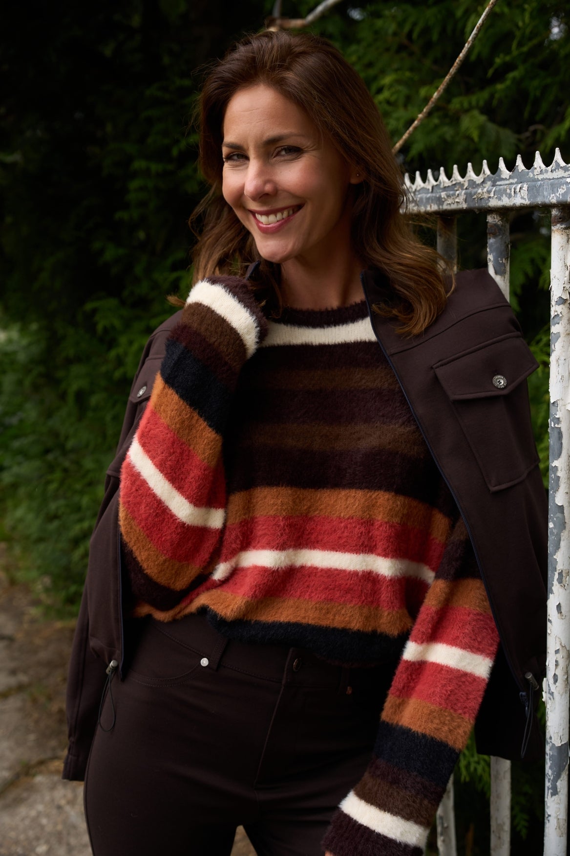 NED Dutch Fashion Stilippa – Kuscheliger Streifenpullover für Herbst & Winter