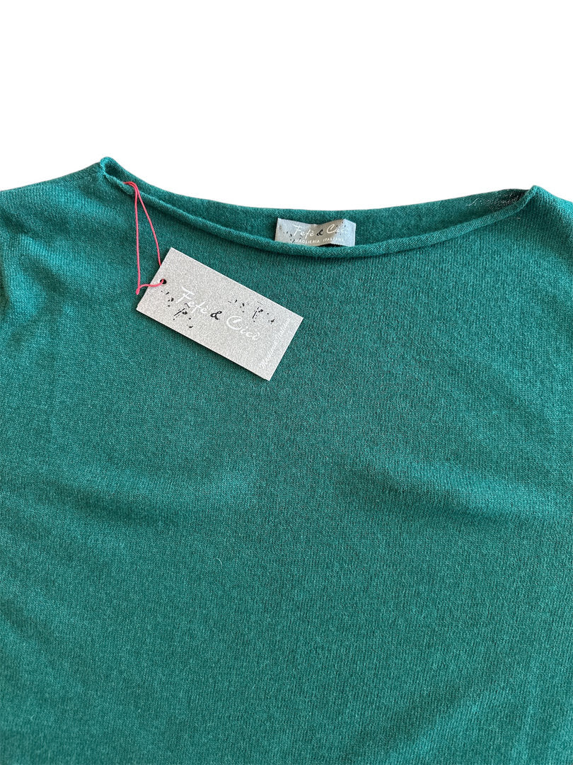 Fefe & Cici Cashmere Blend Pullover Rundhals bottle