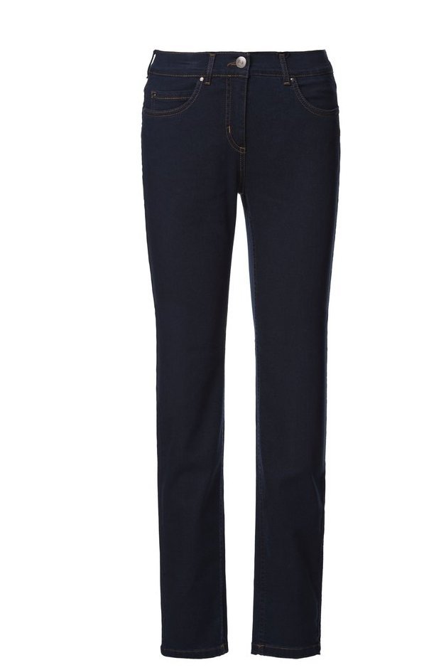 PAMELA Superstretch Jeans 5 Pocket Blue Denim Jeans New Shaping (1601-055)