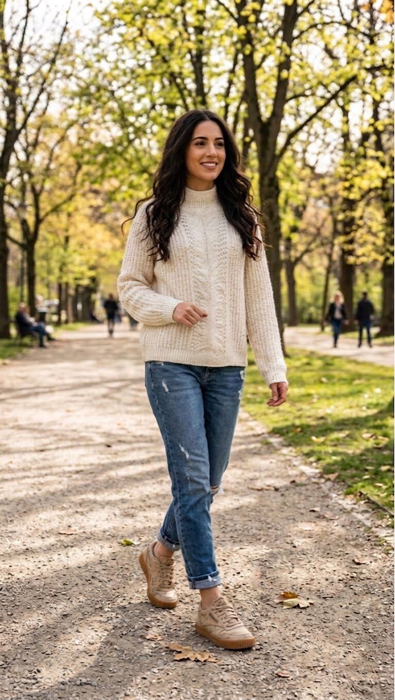 NED Dutch Fashion Damenpullover KAJSA mit Lurex – eleganter Glitzerpullover für Herbst & Winter 2026