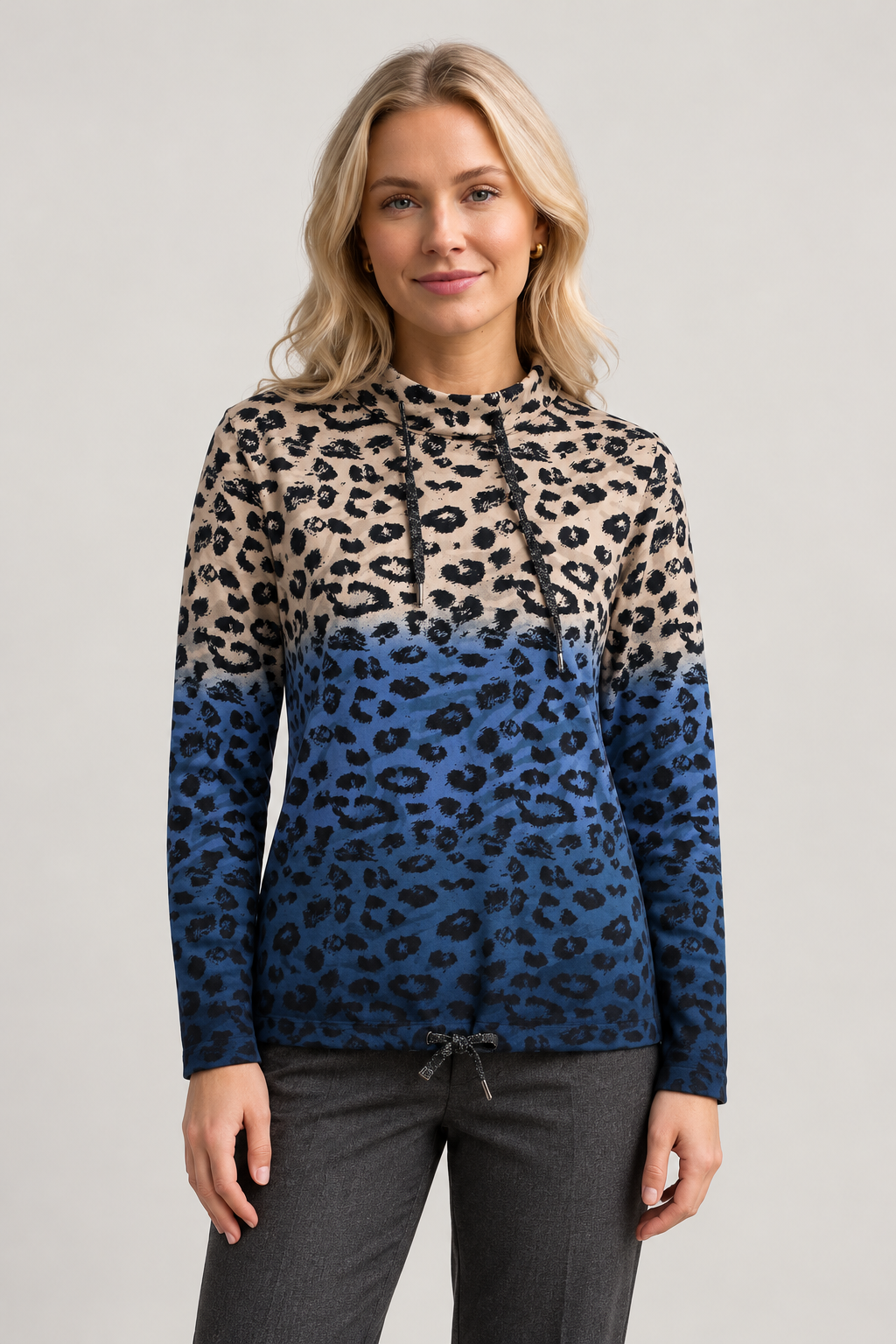 Enjoy Animal Sweat – Vorderansicht am Model