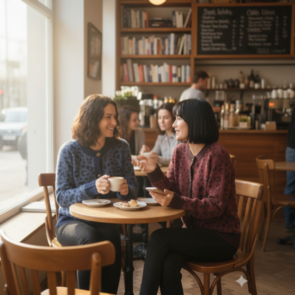 Enjoy Strickjacke – Detailansicht Panta Loni