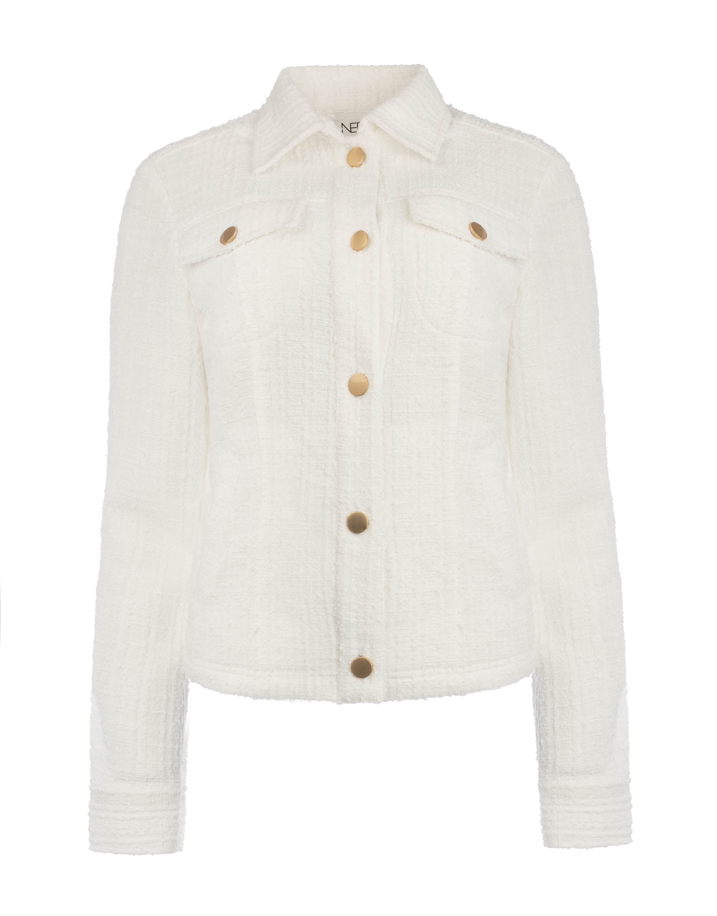 NED Kurze Jacke aus Tweed im Chanel Style