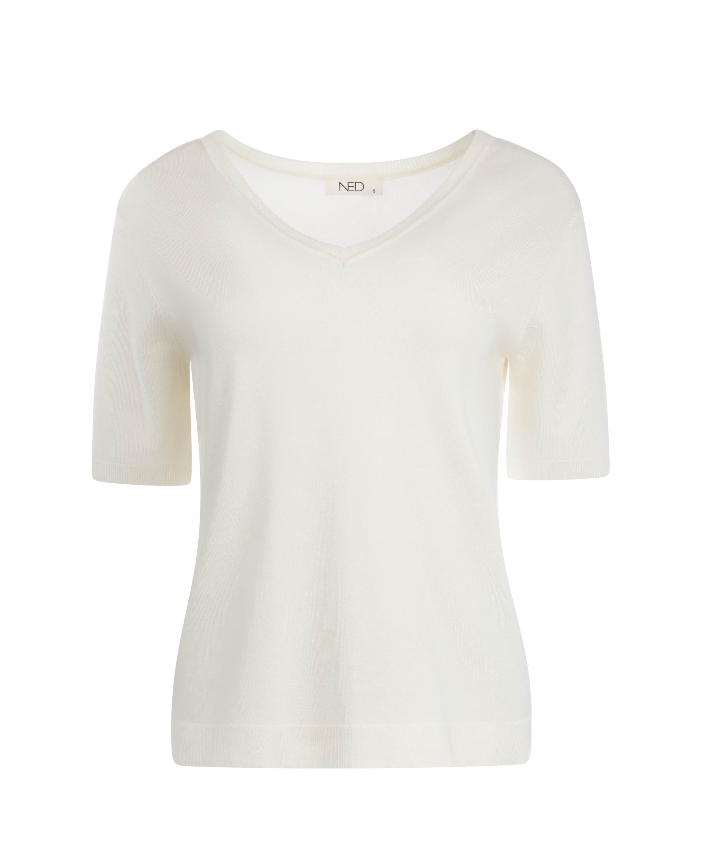 NED Dutch Fashion Design Damen Pullover „Vils“ mit V-Neck – Spring/Summer 2026