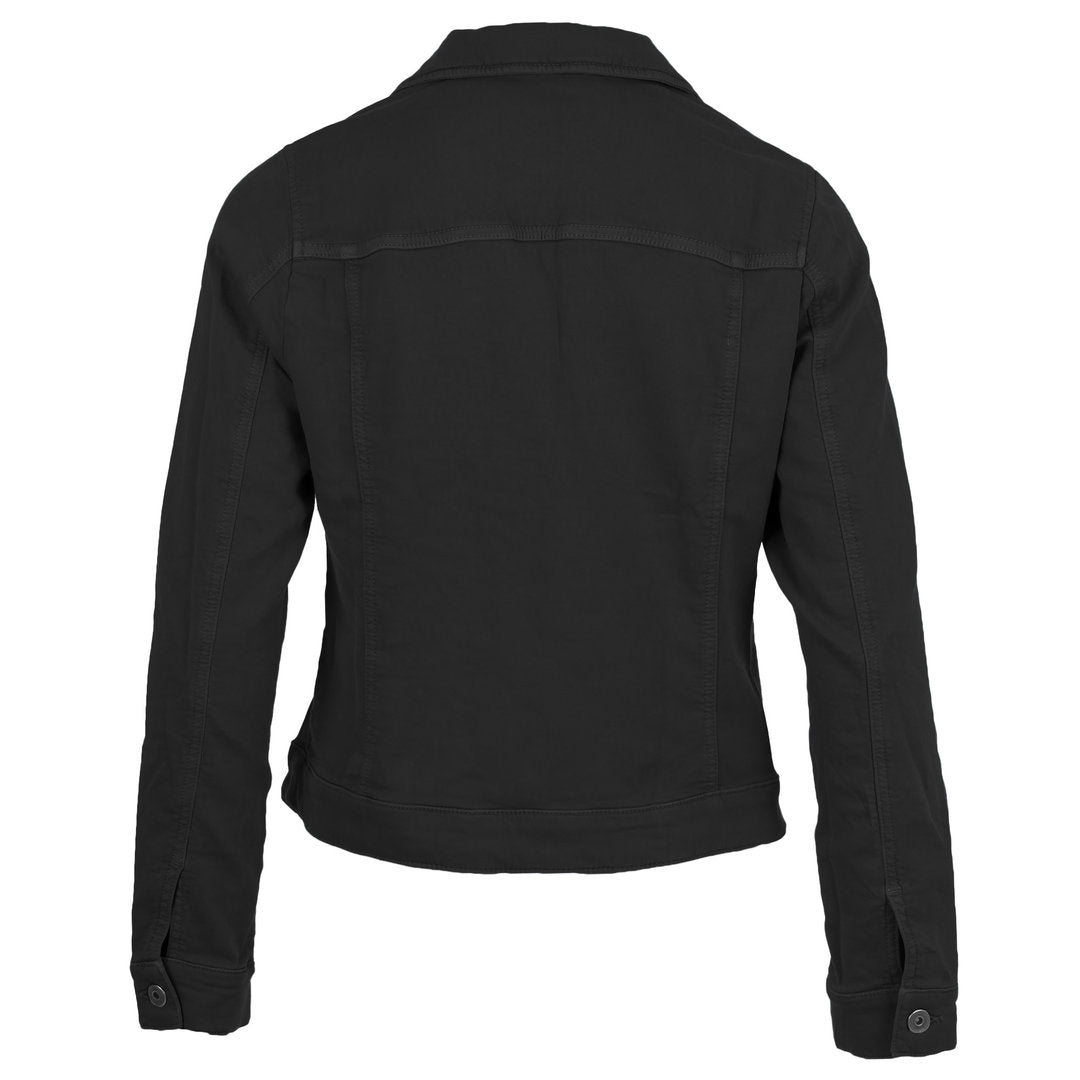 Enjoy Damen Sweat Jacke Jeansjacke  schwarz - weitere Ansicht