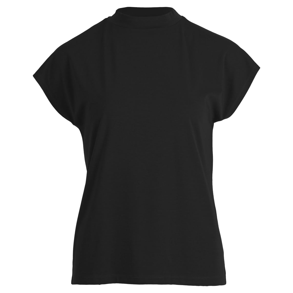 Enjoy womenswear Top Basic kleiner Stehkragen