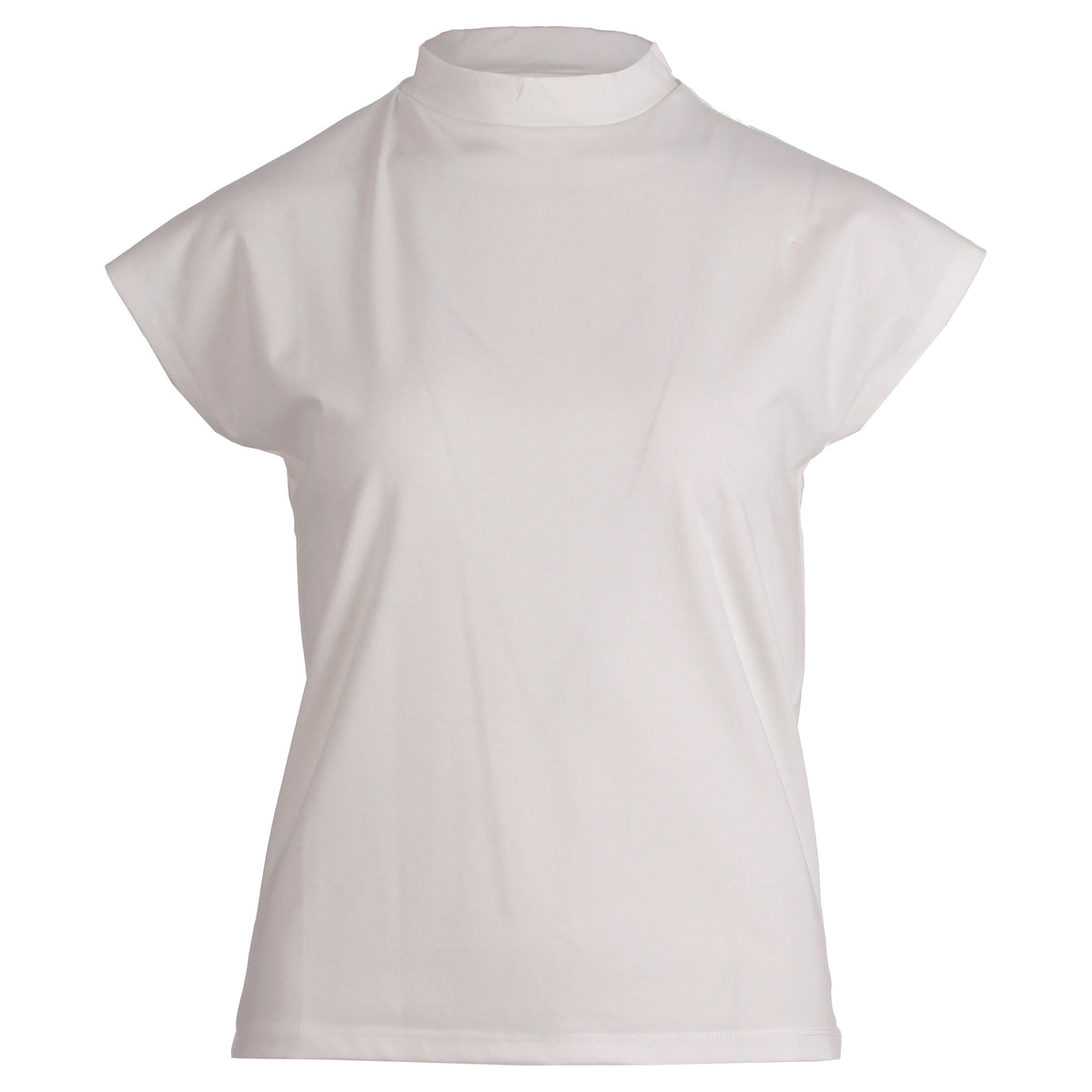 Enjoy womenswear Top Basic kleiner Stehkragen