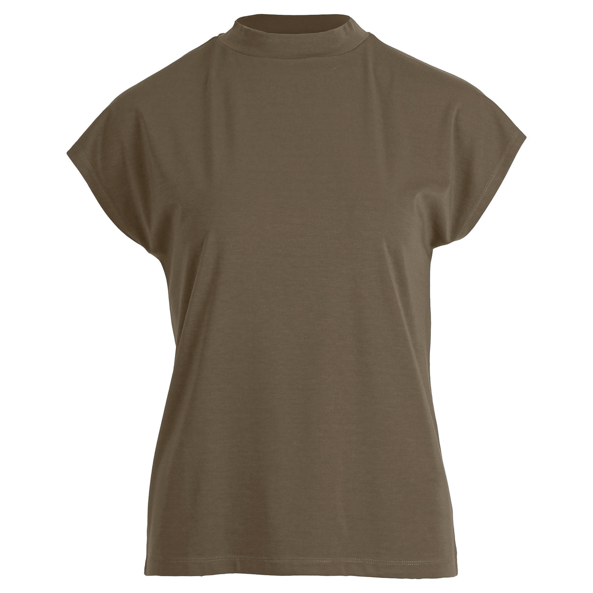 Enjoy womenswear Top Basic kleiner Stehkragen