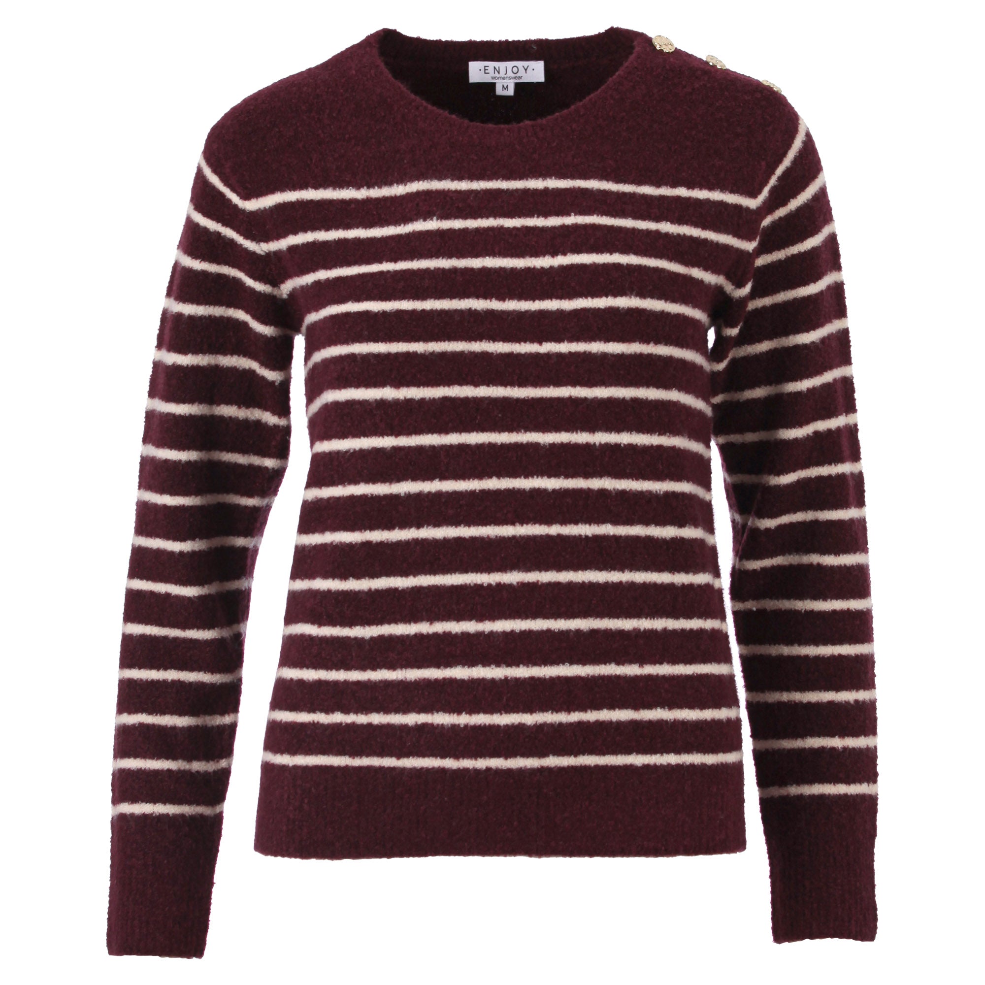 Enjoy Pullover Streifen – Produktansicht Panta Loni