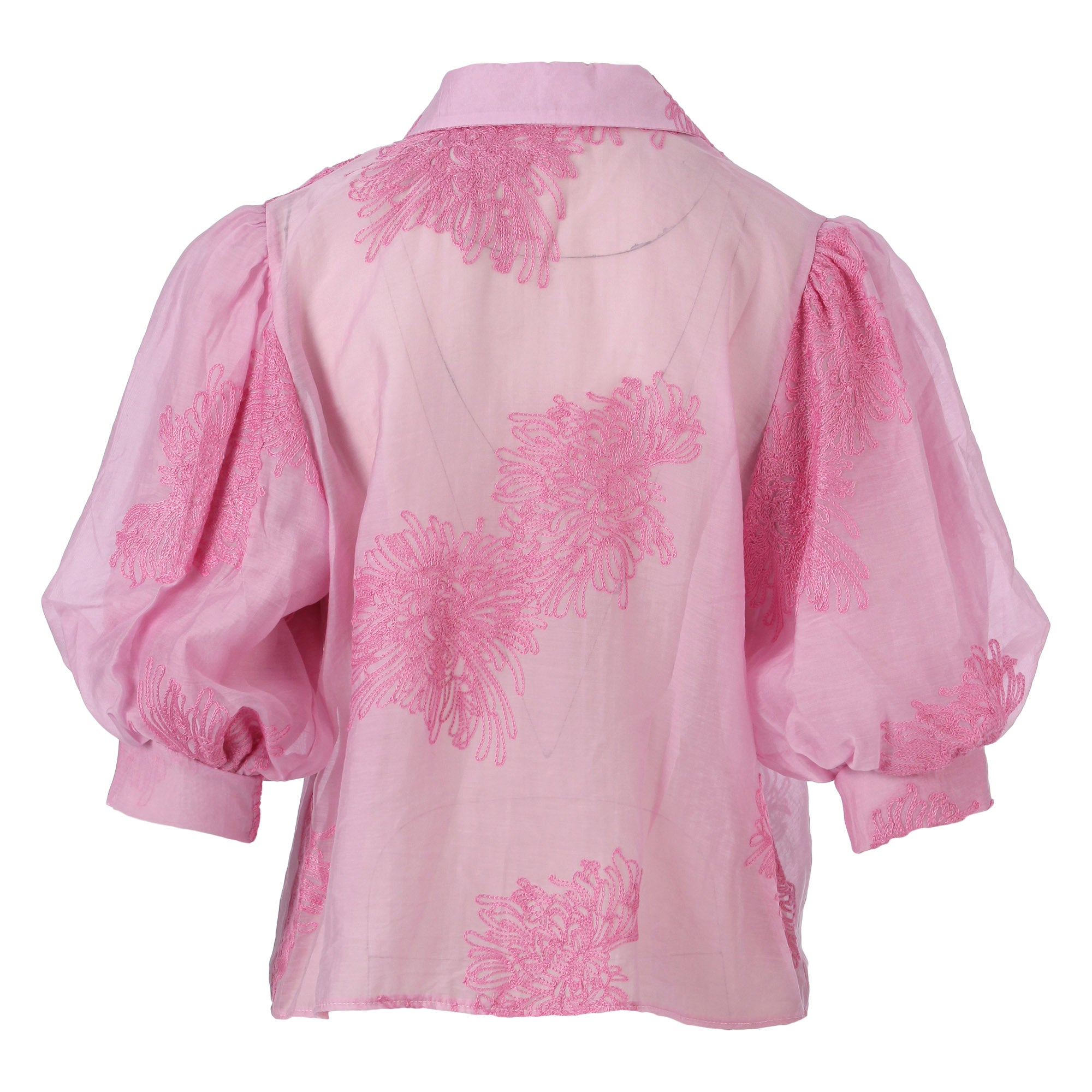 Enjoy womenswear Bluse Floral Stick kurzarm
