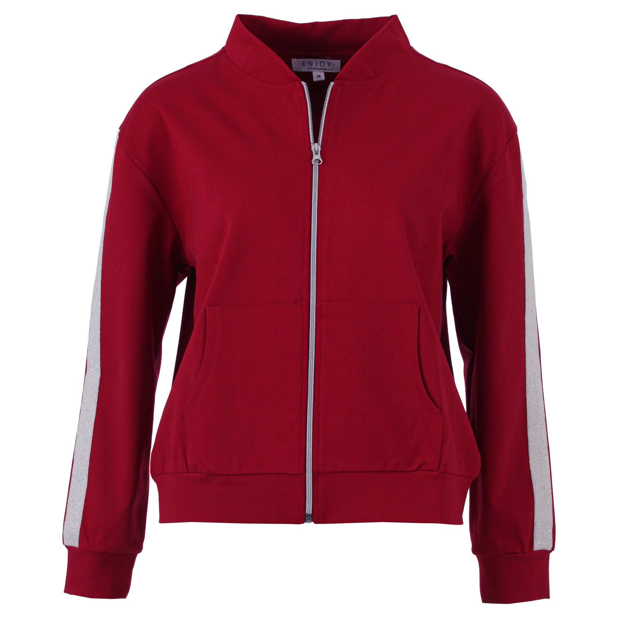 Enjoy Womenswear Sweat Bomberjacke für Damen – Casual Style