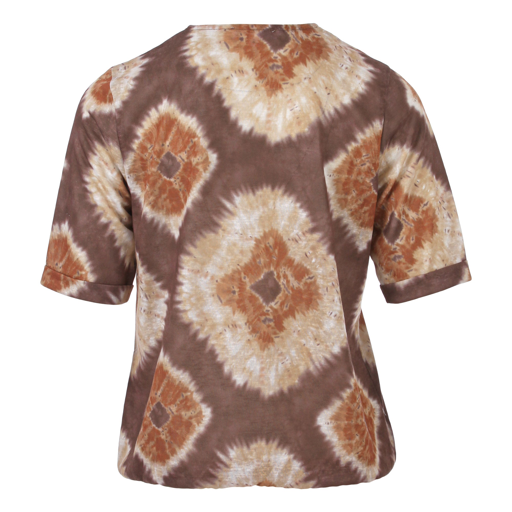 Damen Batik-Shirt in Naturfarben – Leicht, lässig und stylisch Enjoy womenswear