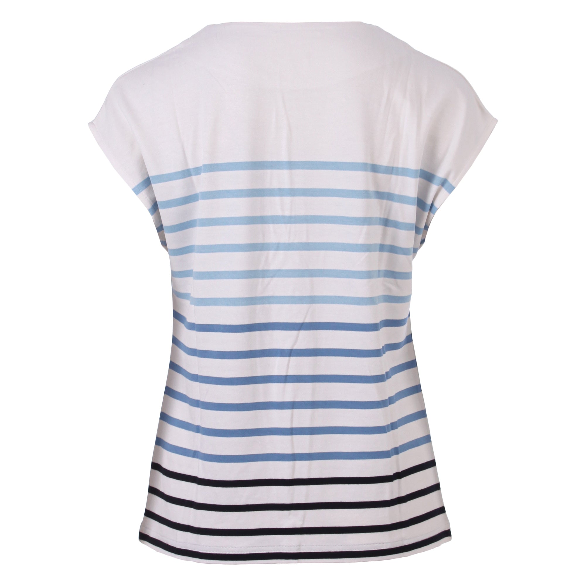 Streifenshirt aus Viskose-Elasthan – Leicht, bequemund zeitlos