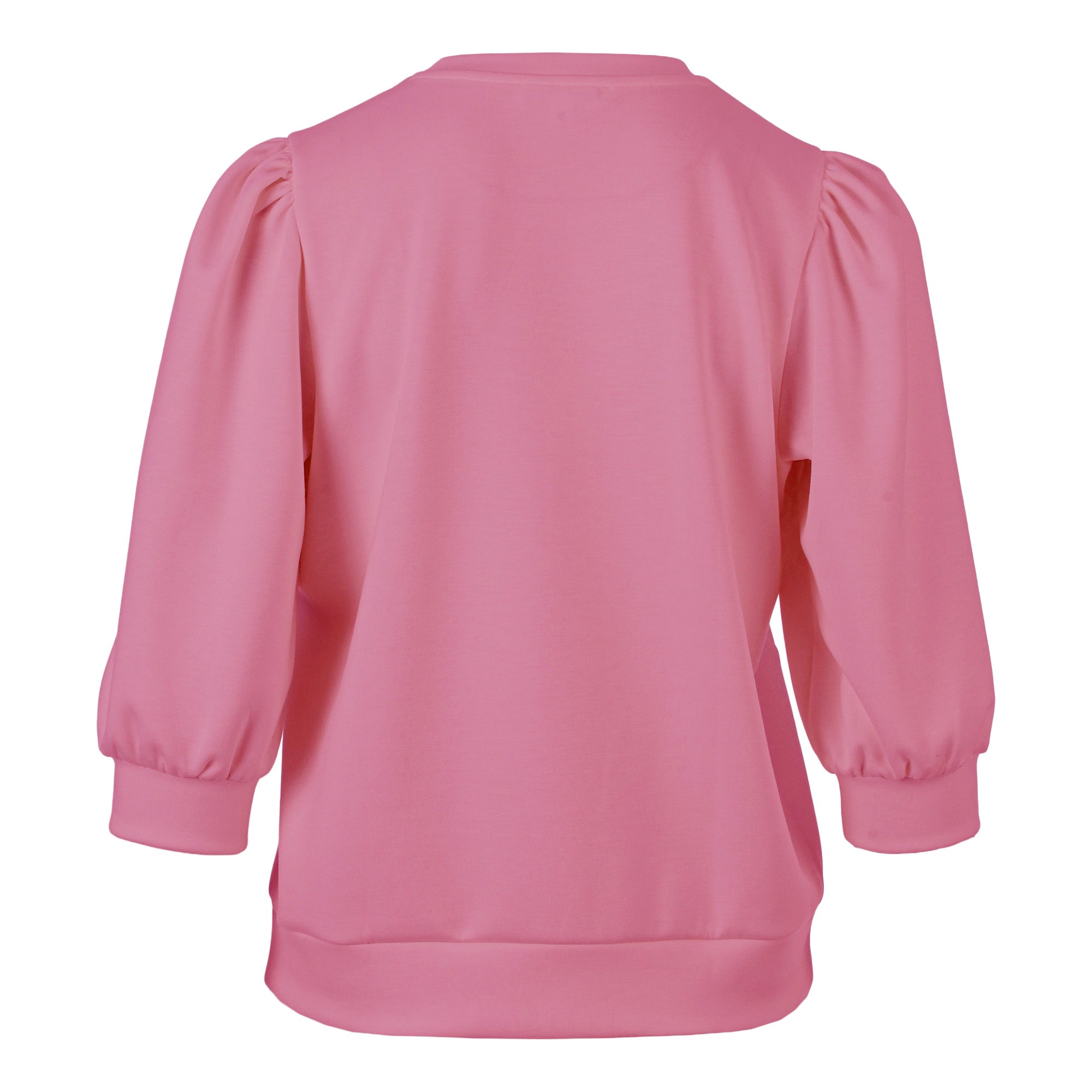 Enjoy Sweatshirt mit Rundhals & 3/4-Arm – Weicher Materialmix aus 52% Modal, 45% Polyester & 3% Elasthan