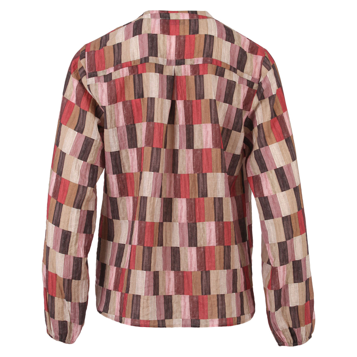 Enjoy womenswear Blockprint Bluse – ausdrucksstarker Print trifft auf angenehmen Tragekomfort