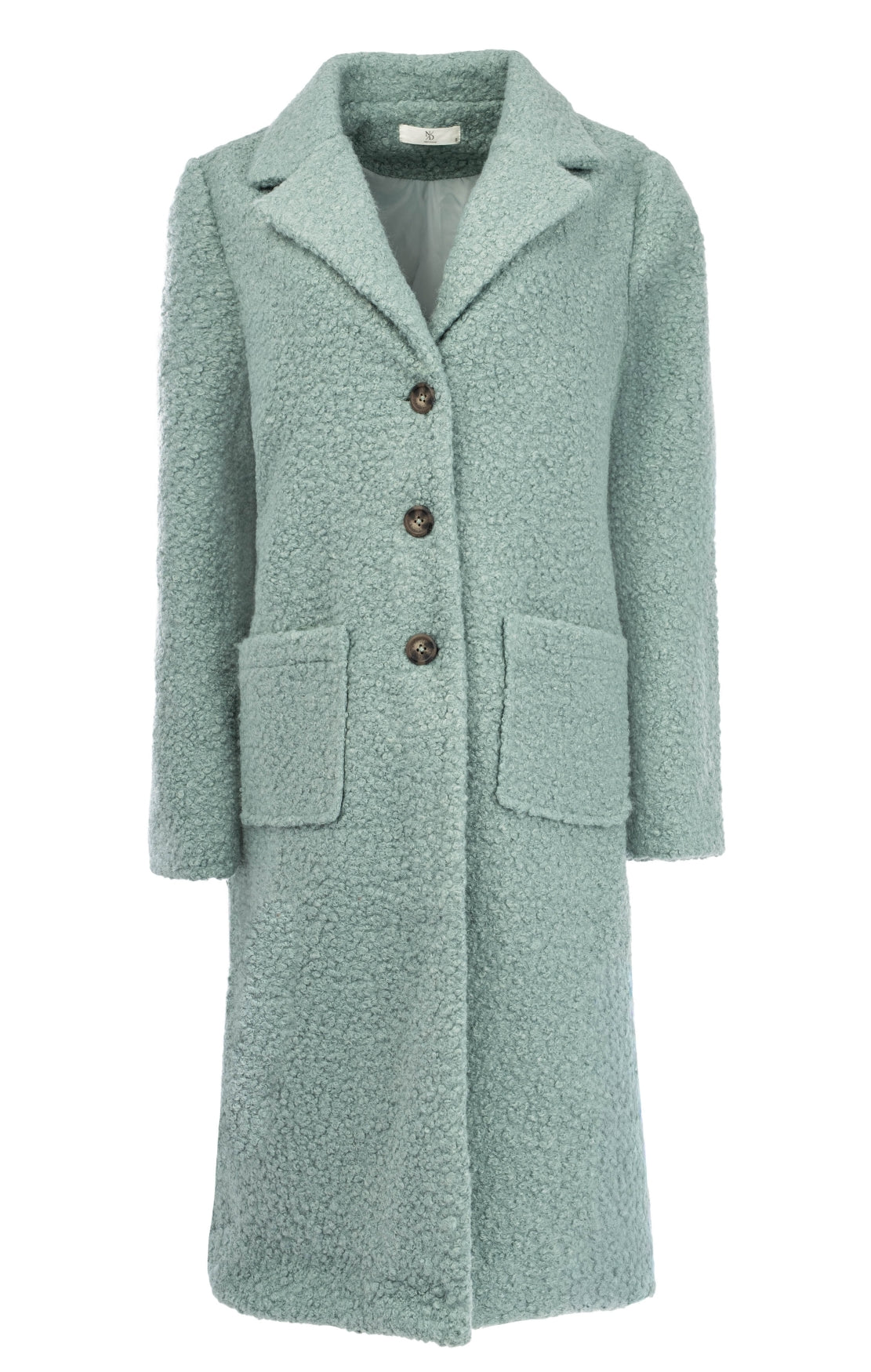 NED Dutch Fashion Damenmantel KANA – eleganter unifarbener Mantel für Herbst & Winter 2026