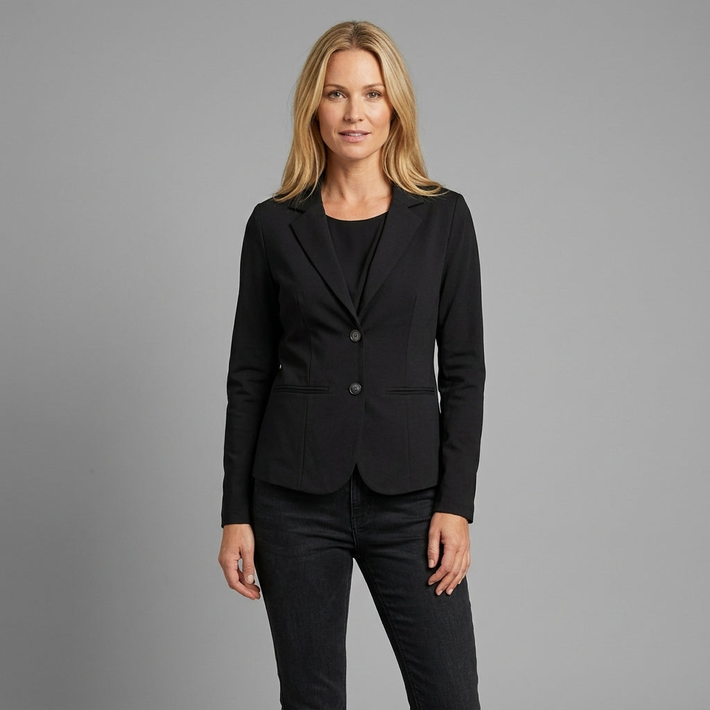 Enjoy Womenswear 2-Knopf Travel Blazer – stilvoll, bequem und unkompliziert