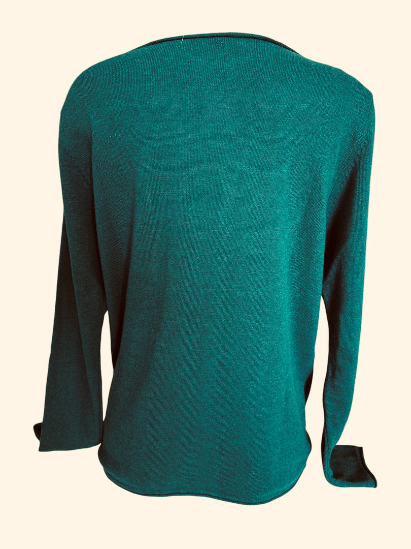 Fefe & Cici Cashmere Blend Pullover Rundhals bottle - weitere Ansicht