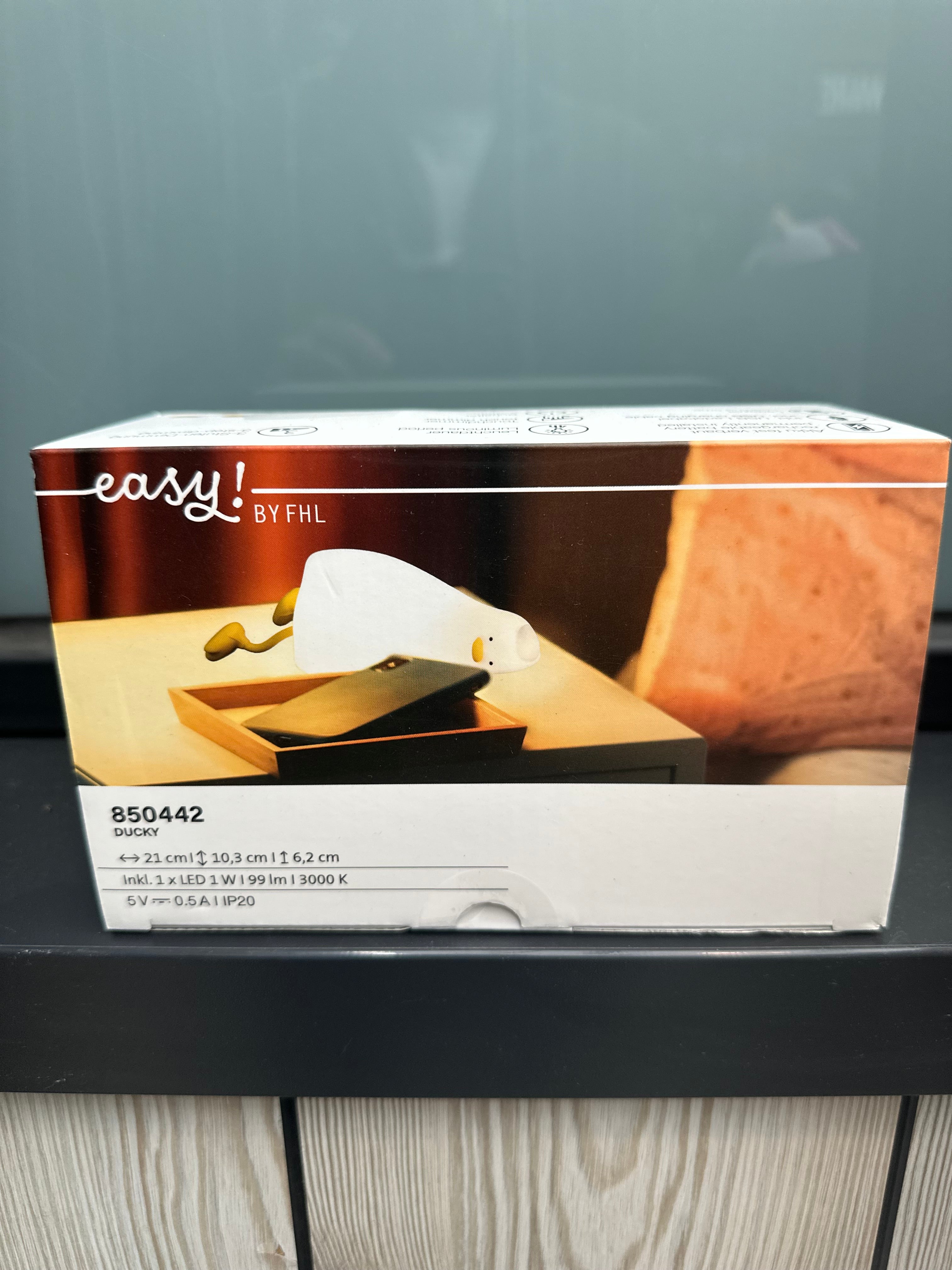 LED-Silikon-Nachtleuchte „Ducky Tischleuchte Easy! by FHL Kinder Lampe