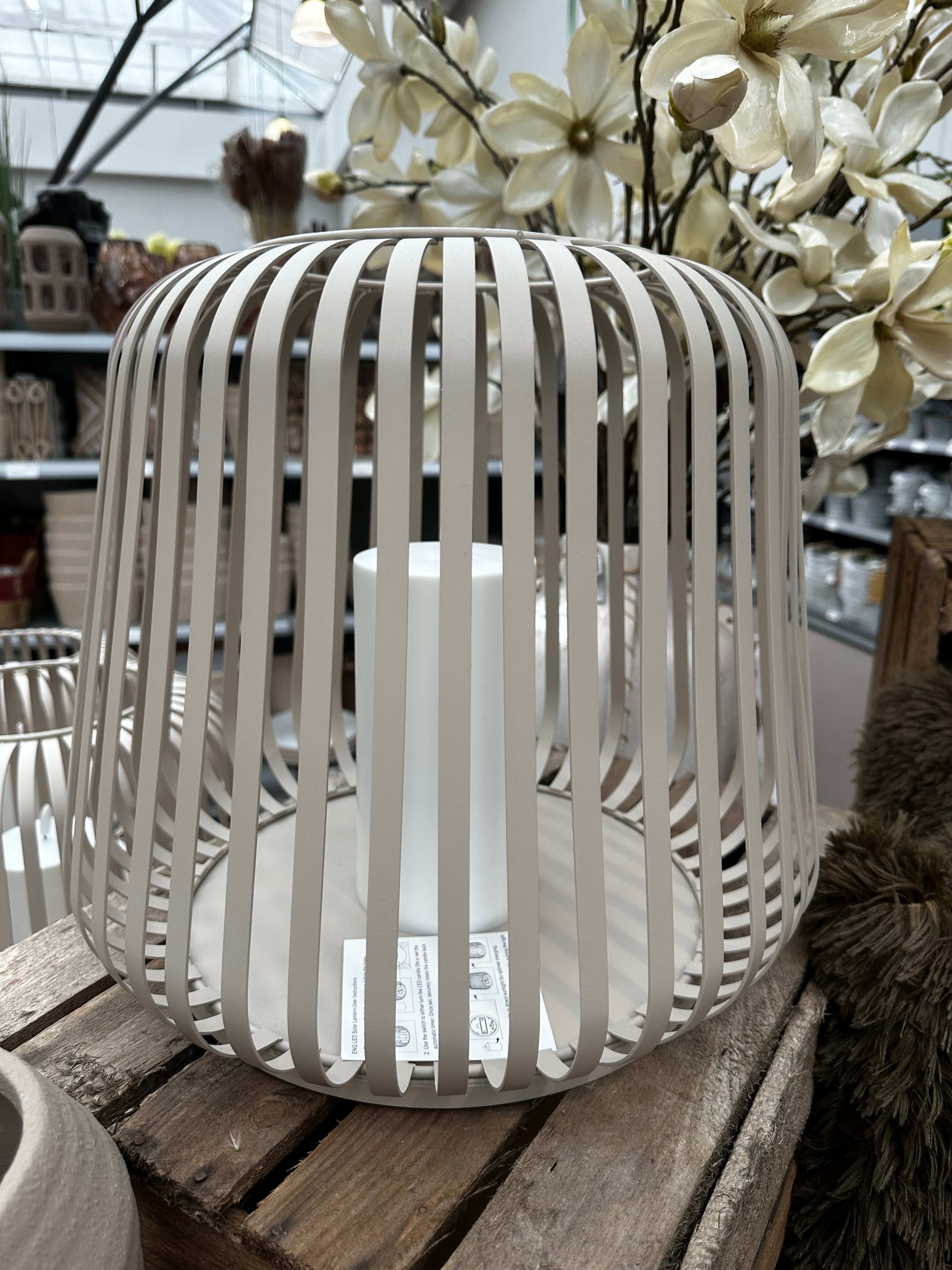 Candela Solar Laterne Cottage 20x20x17 cm