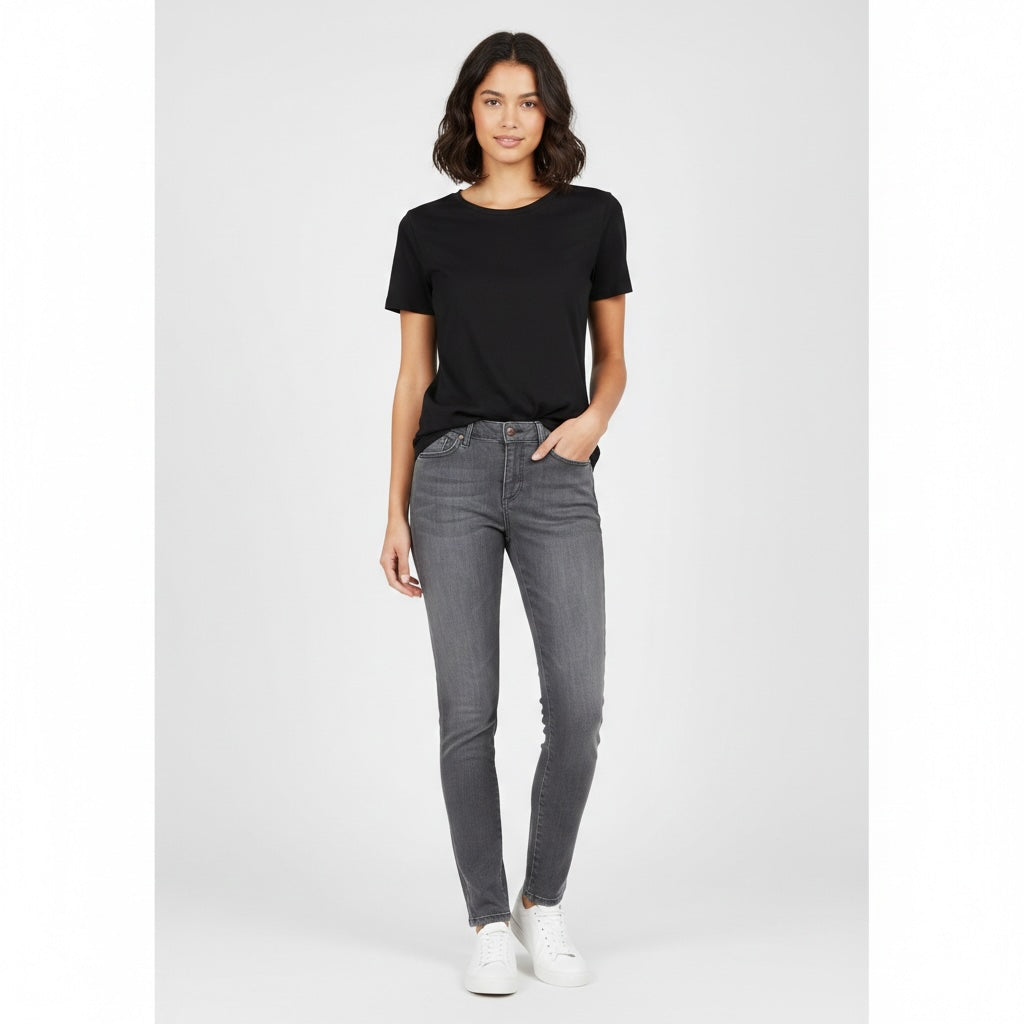 Enjoy Jeans Slim Superstretch 5 Pocket grey used Col 051