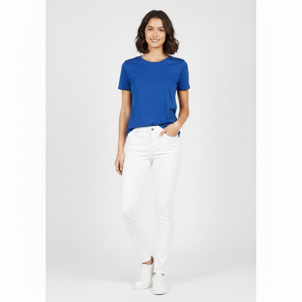 Enjoy Jeans Slim Superstretch 5 Pocket weiß