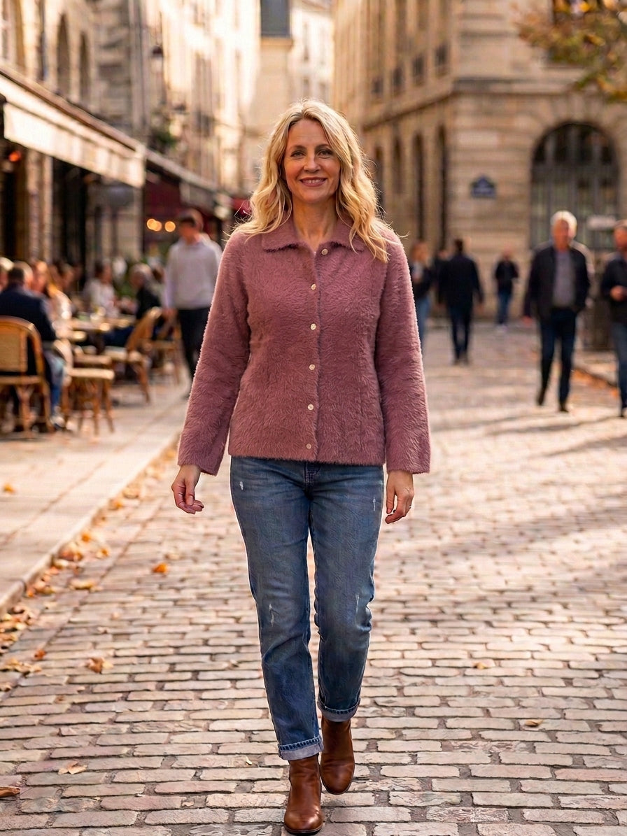 NED Halton – Kuscheliger Rundhals-Cardigan für Herbst & Winter 2026
