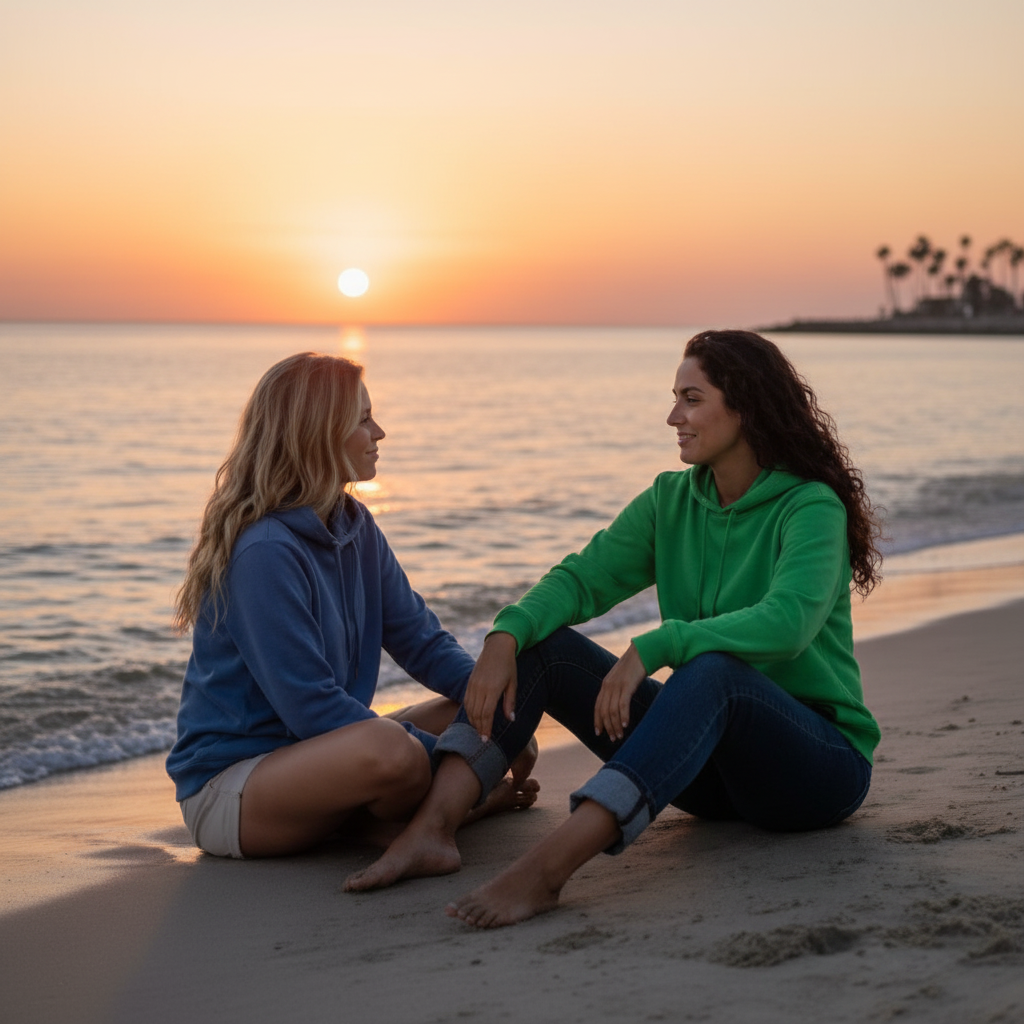 Pamela sweat womanswear Hoodie "CIAO" denim – Stilinspiration Panta Loni