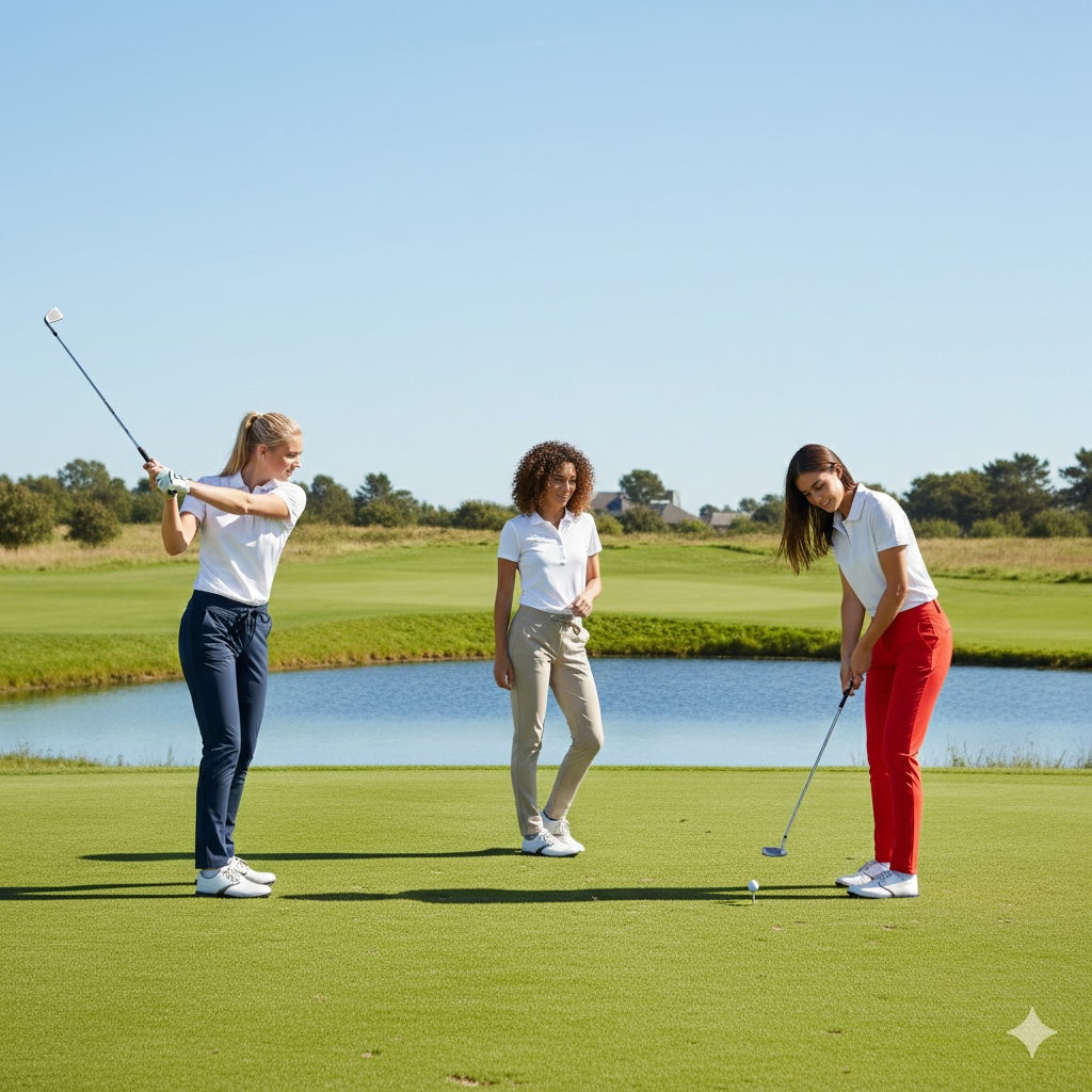 Enjoy Damen Travel Stretch Schlupfhose mit elastischem Bund,  beige